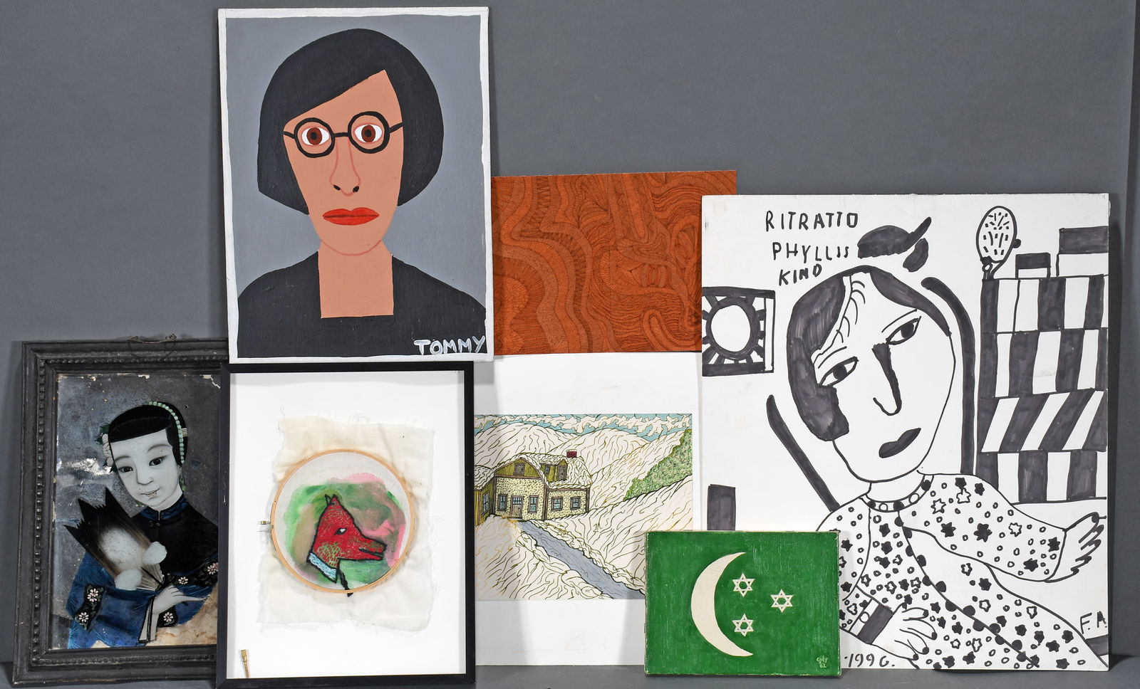 William Copley (CPLY), Tom D., Edith Beas. 7 Works. (1 of 3)