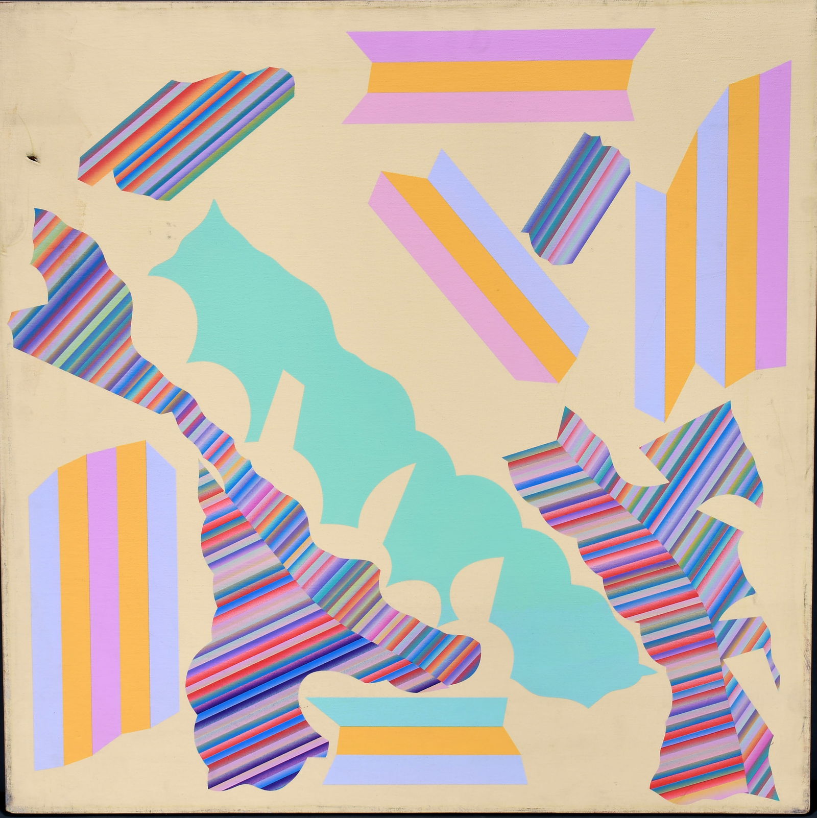 Jordan Davies. Memphis-Style Abstract. (1 of 4)