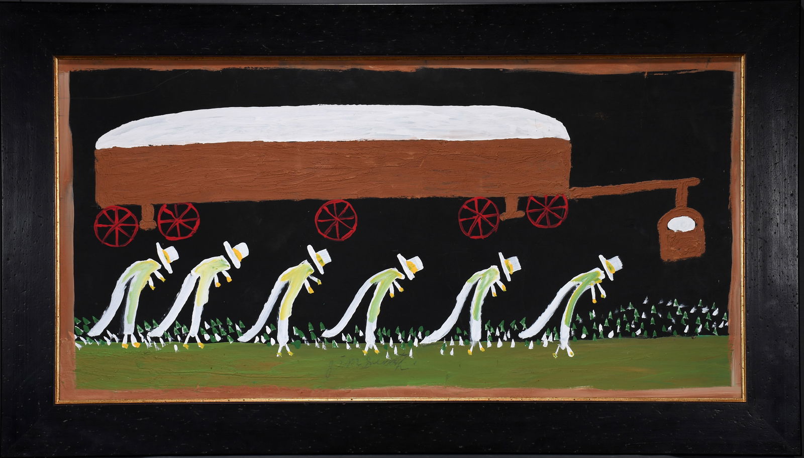 Jimmy Lee Sudduth. Cotton Harvest. (1 of 3)