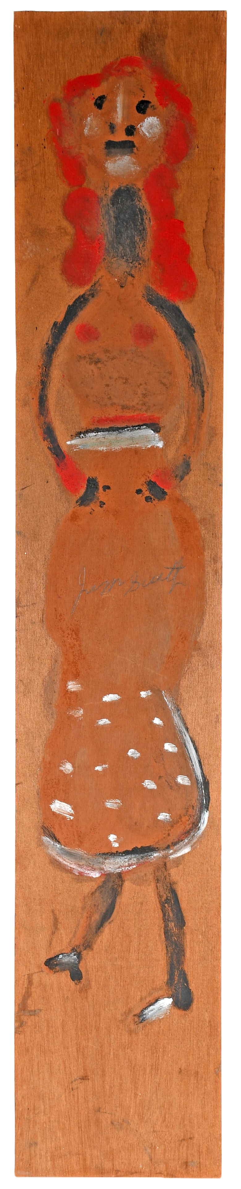 Jimmy Lee Sudduth. Redheaded Lady. (1 of 3)