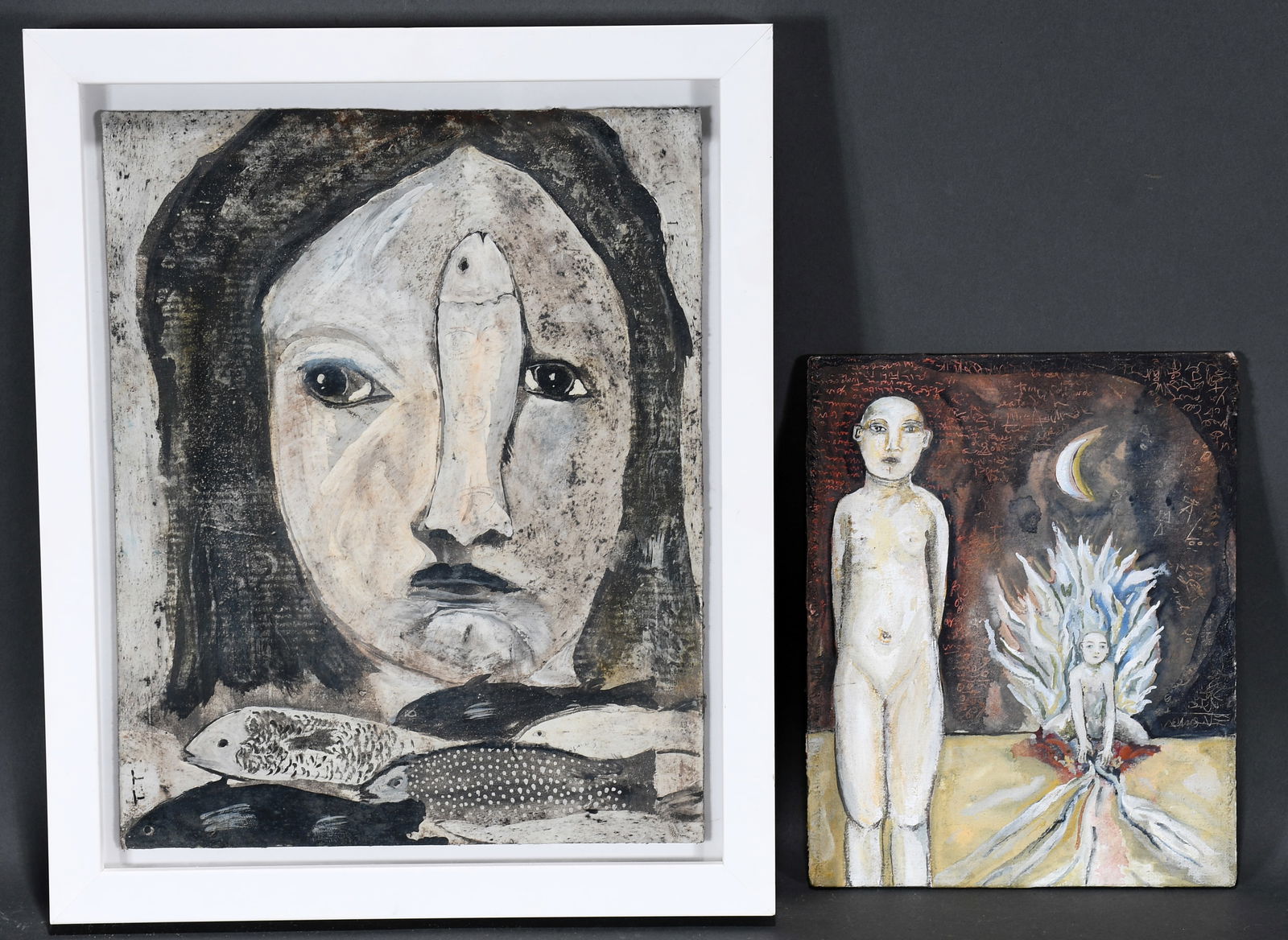 Terry Turrell. Pair of Works. Empathize and Constellation. (1 of 4)