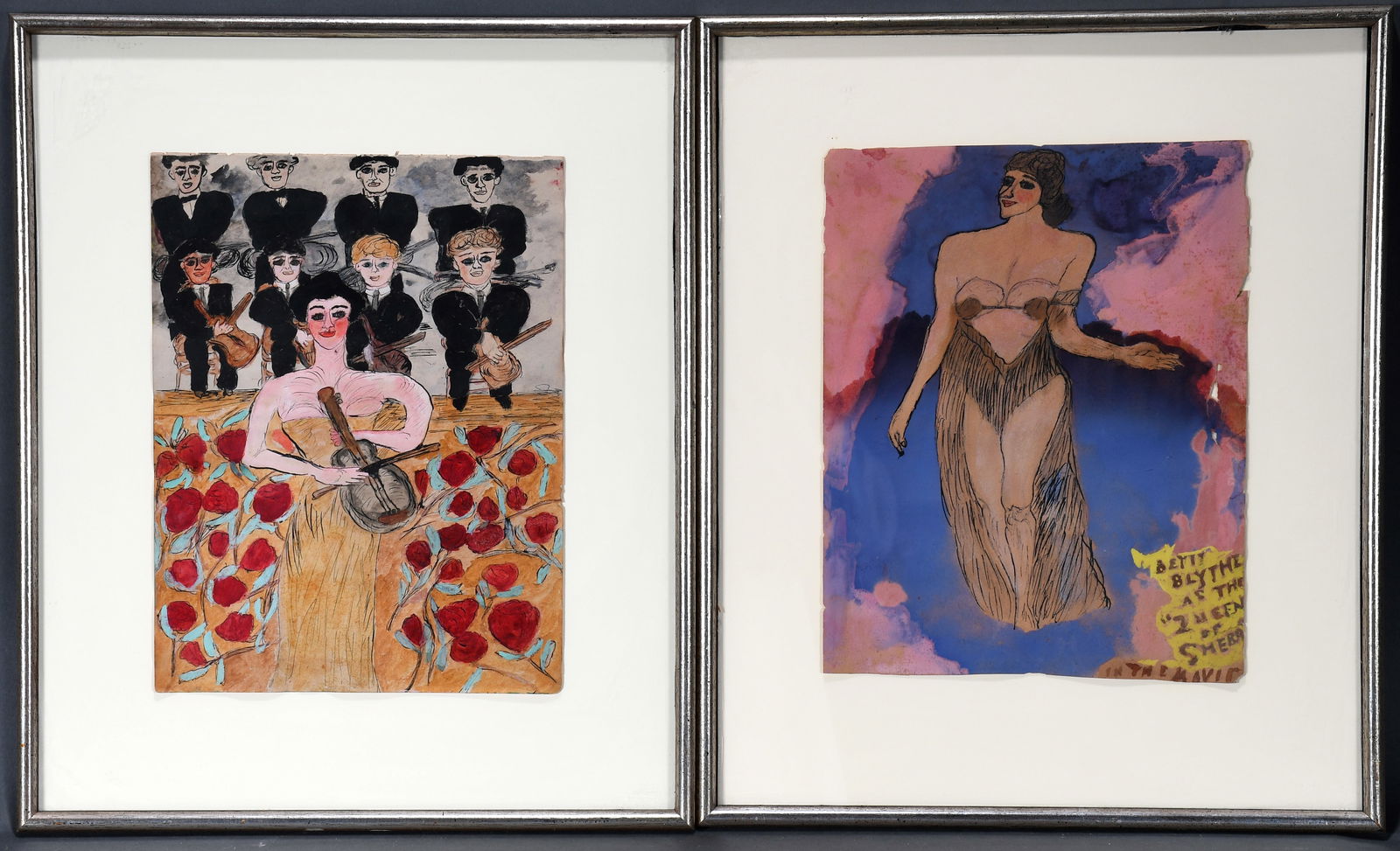 Justin McCarthy. Symphony and Betty Blythe. (1 of 3)