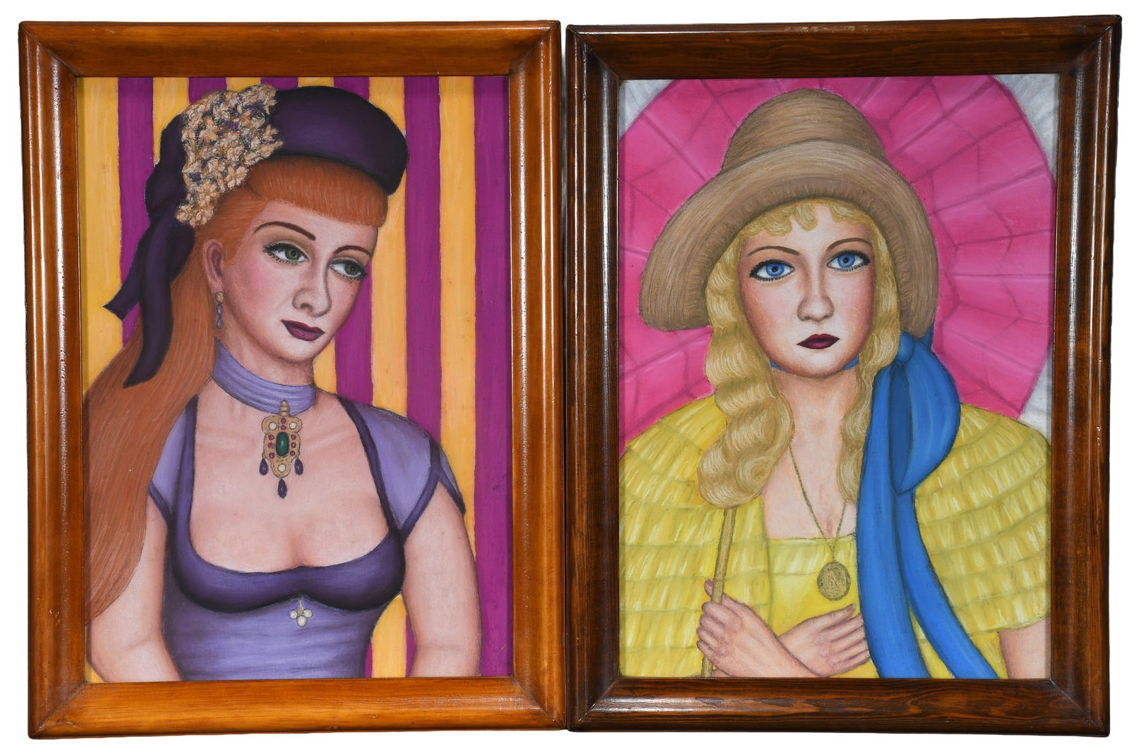 Stephen Anderson. Martine Carol and Marion Davies. (1 of 5)