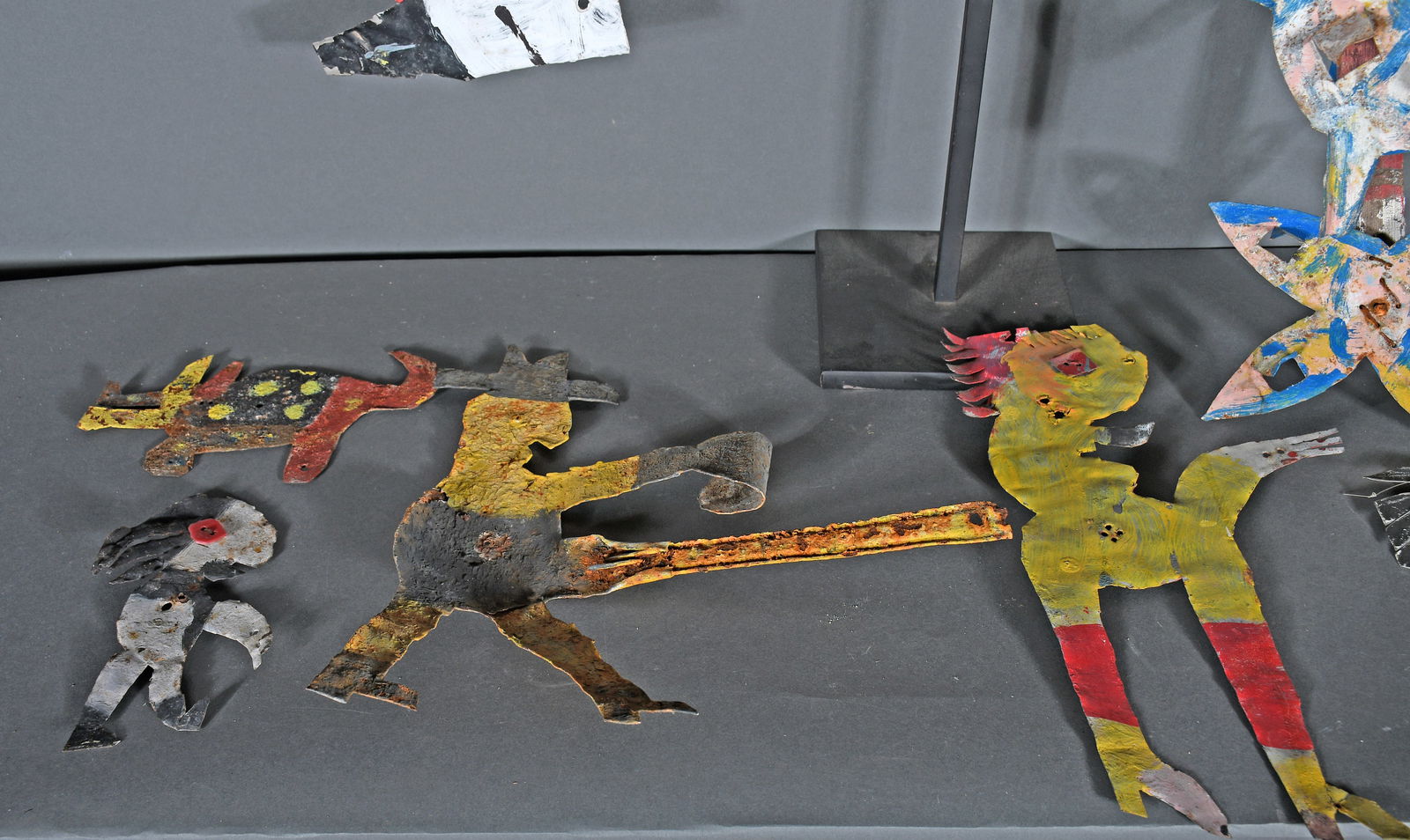 David Butler. Early Whirligig With Seven Spare Pieces. - 3