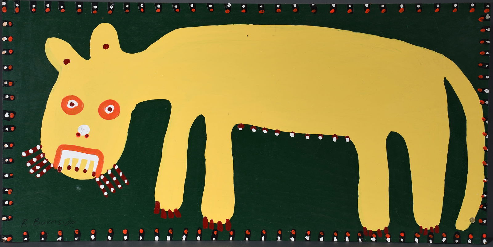 Richard Burnside. Yellow Cat. (1 of 3)