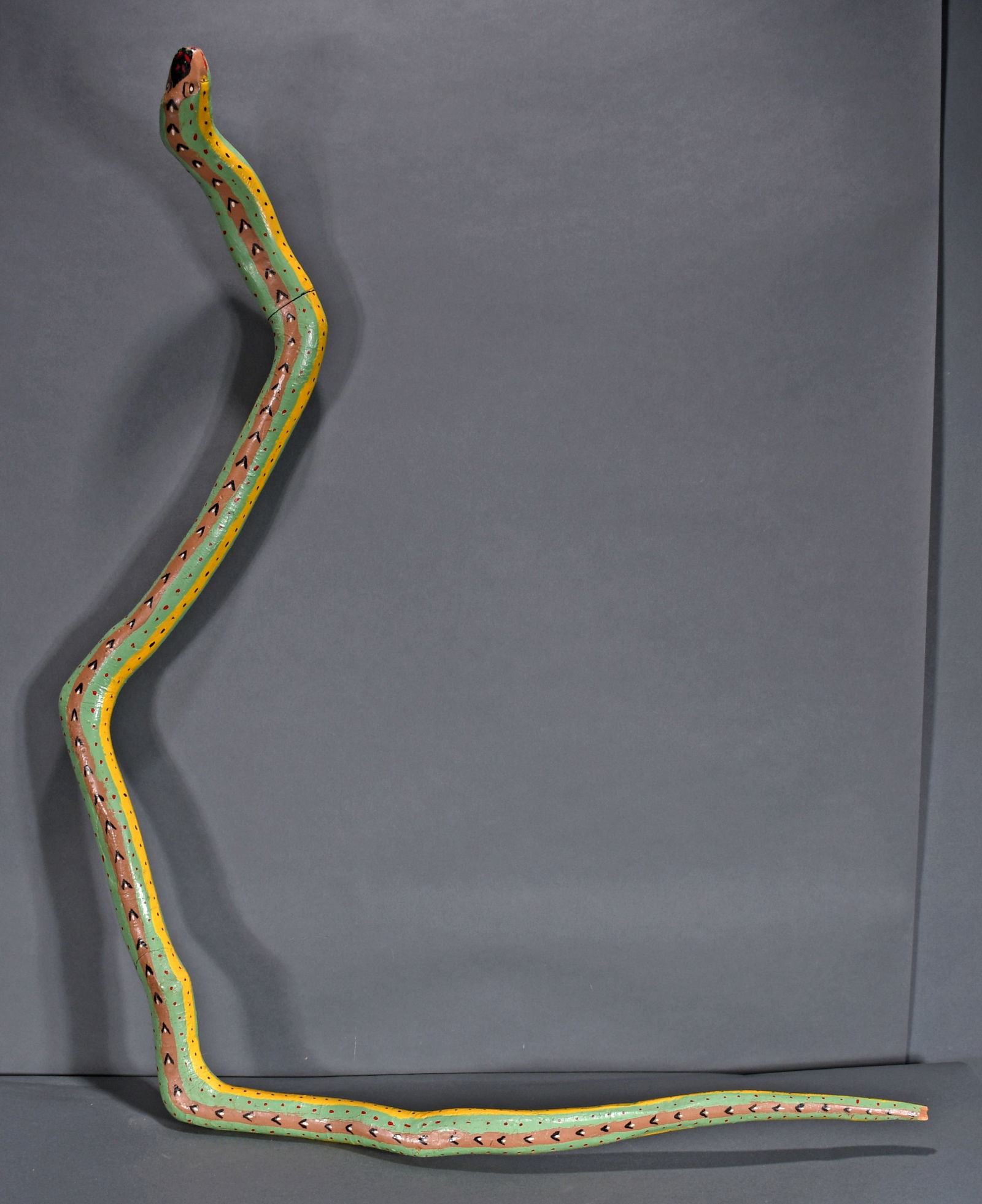 Miles Carpenter. Snake. - 3