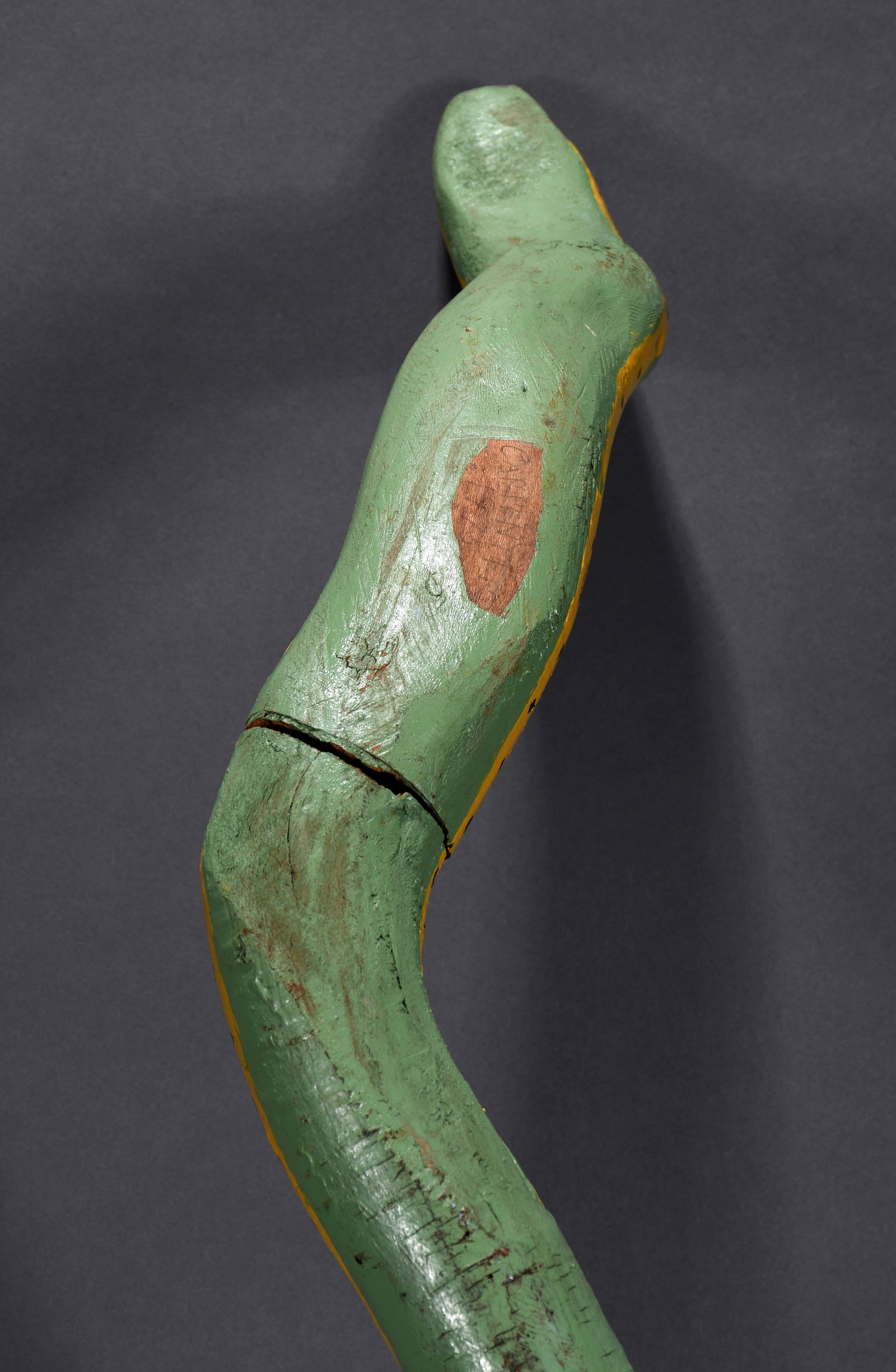 Miles Carpenter. Snake. - 6