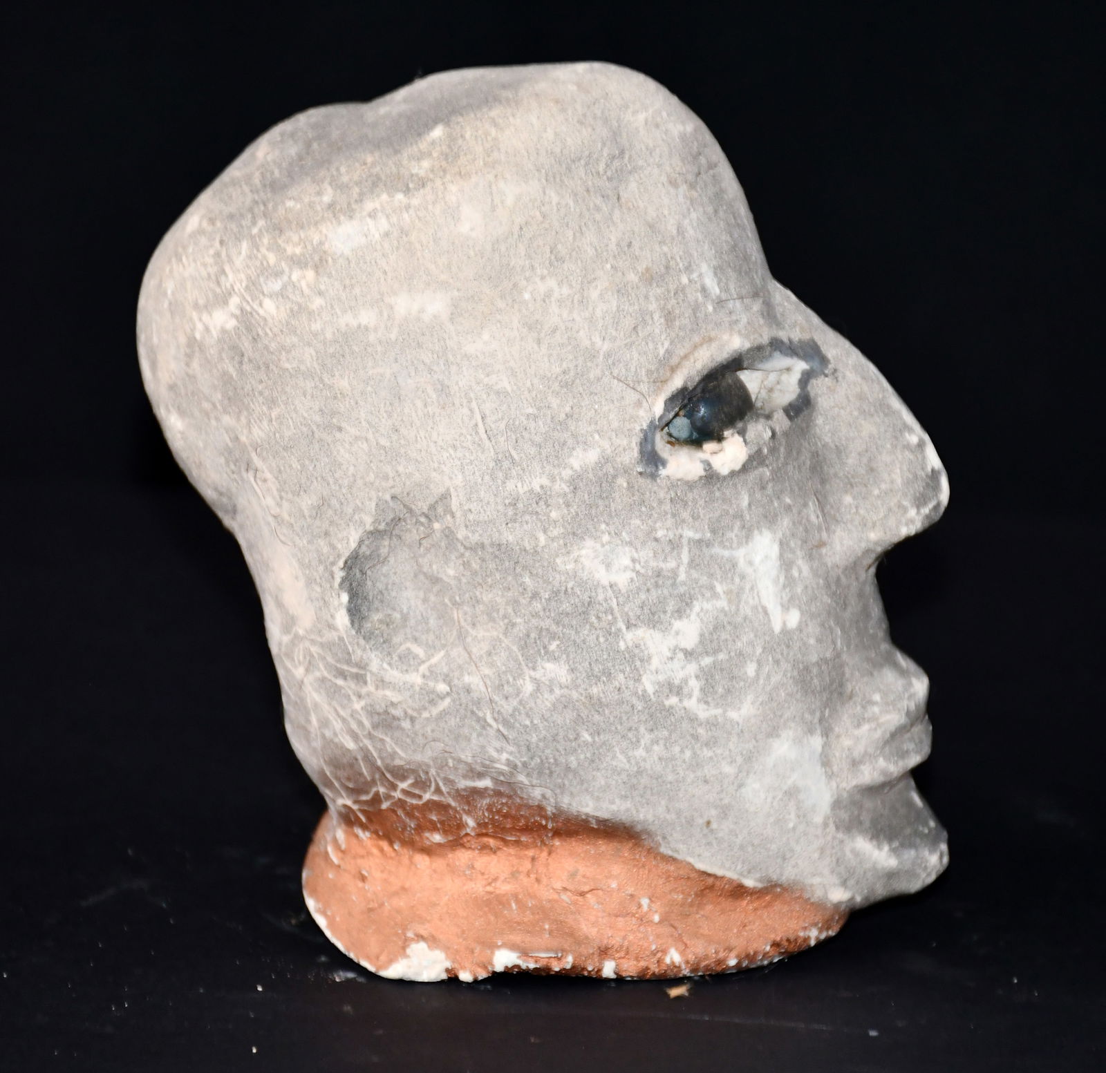 Son Thomas Jr. (Attributed). Cement Bust. - 2