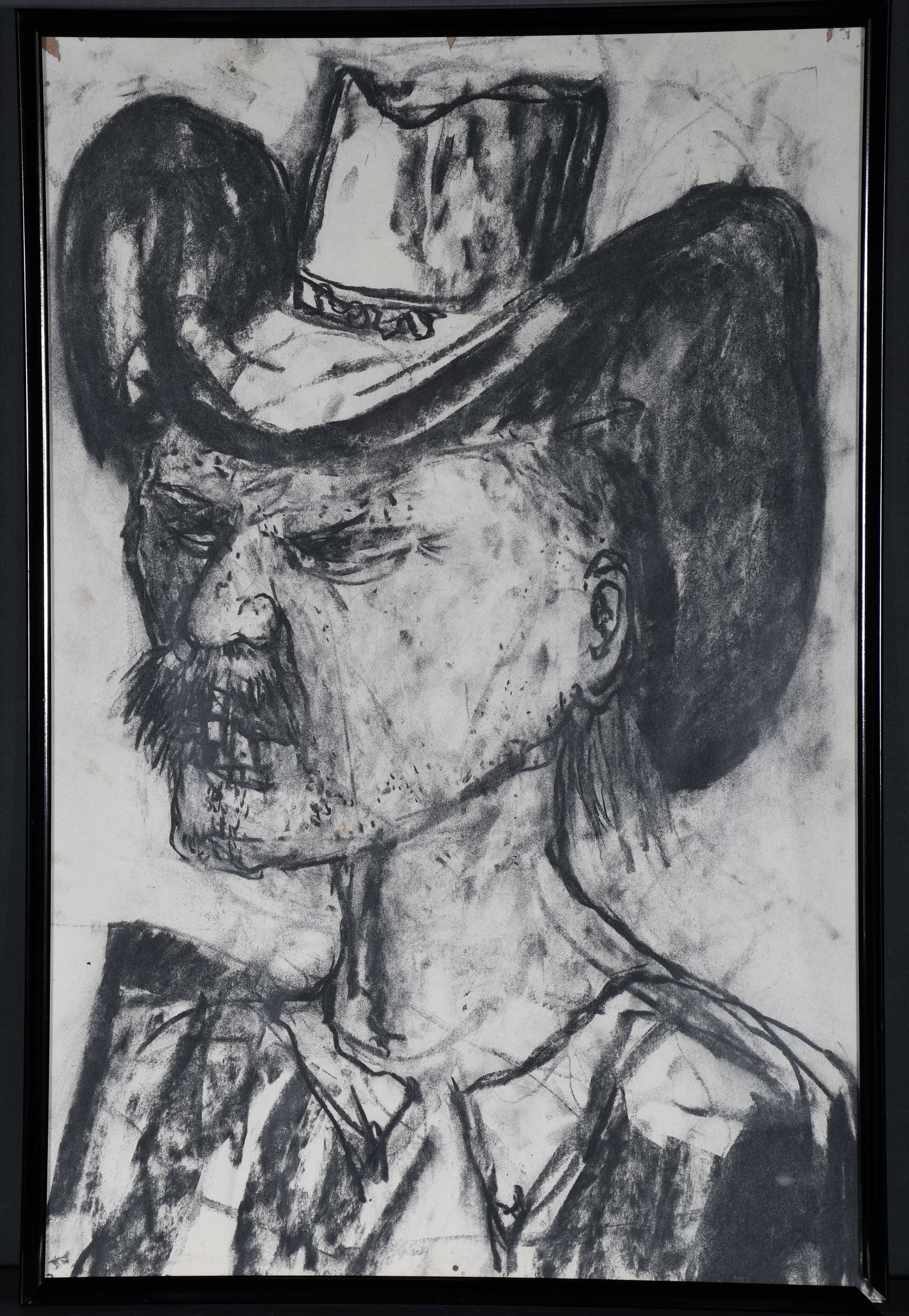 George Zupp. The Judge.: George Zupp. The Judge. Charcoal on paper. Great condition. 12" w x 18" h including frame. Est. $100-200. Ship: $45 Please Read Before You Bid: By registering for and/or placing a bid in any