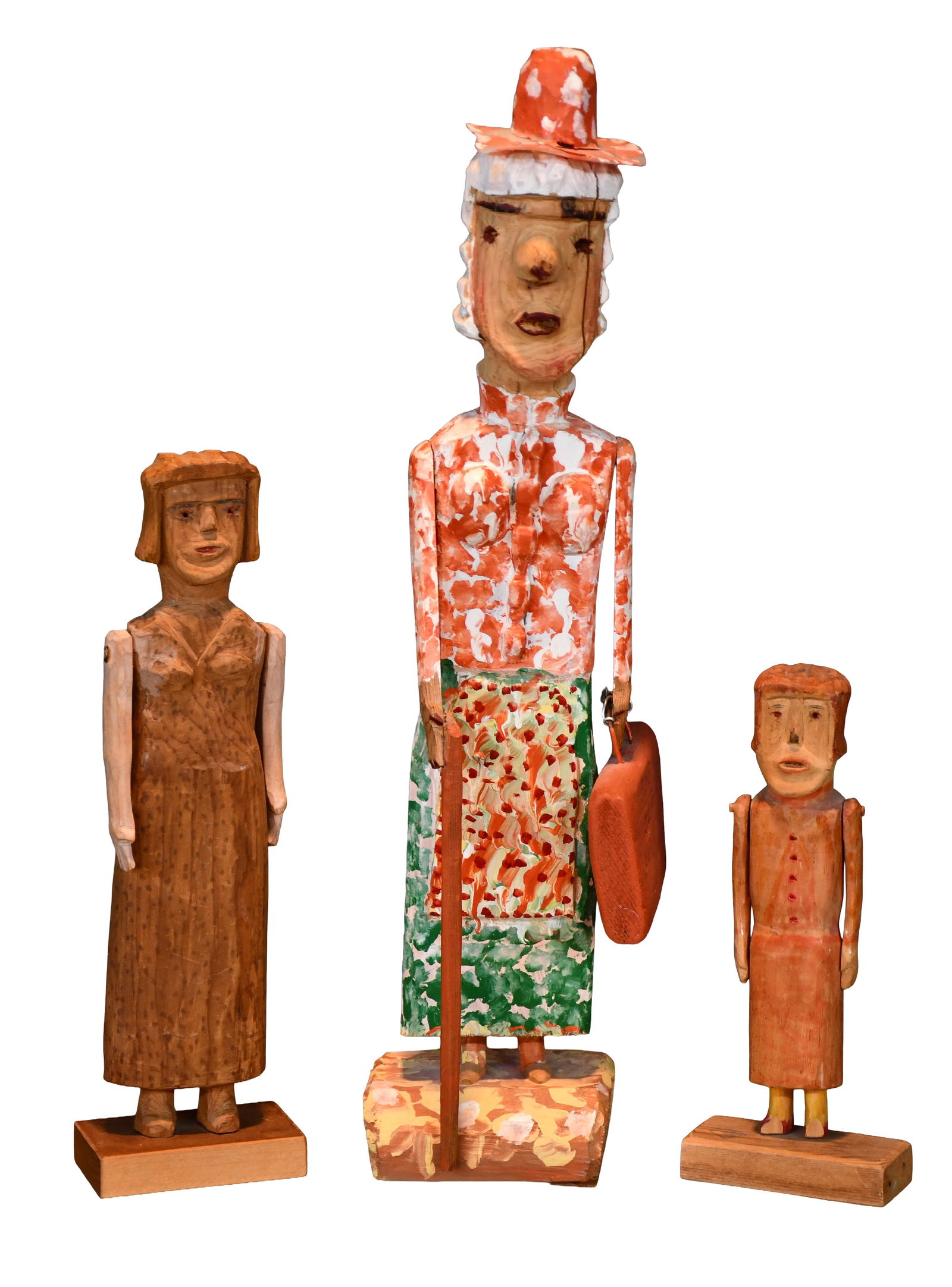 Carl McKenzie. The Old Land Lady and Two Early Figures. (1 of 6)