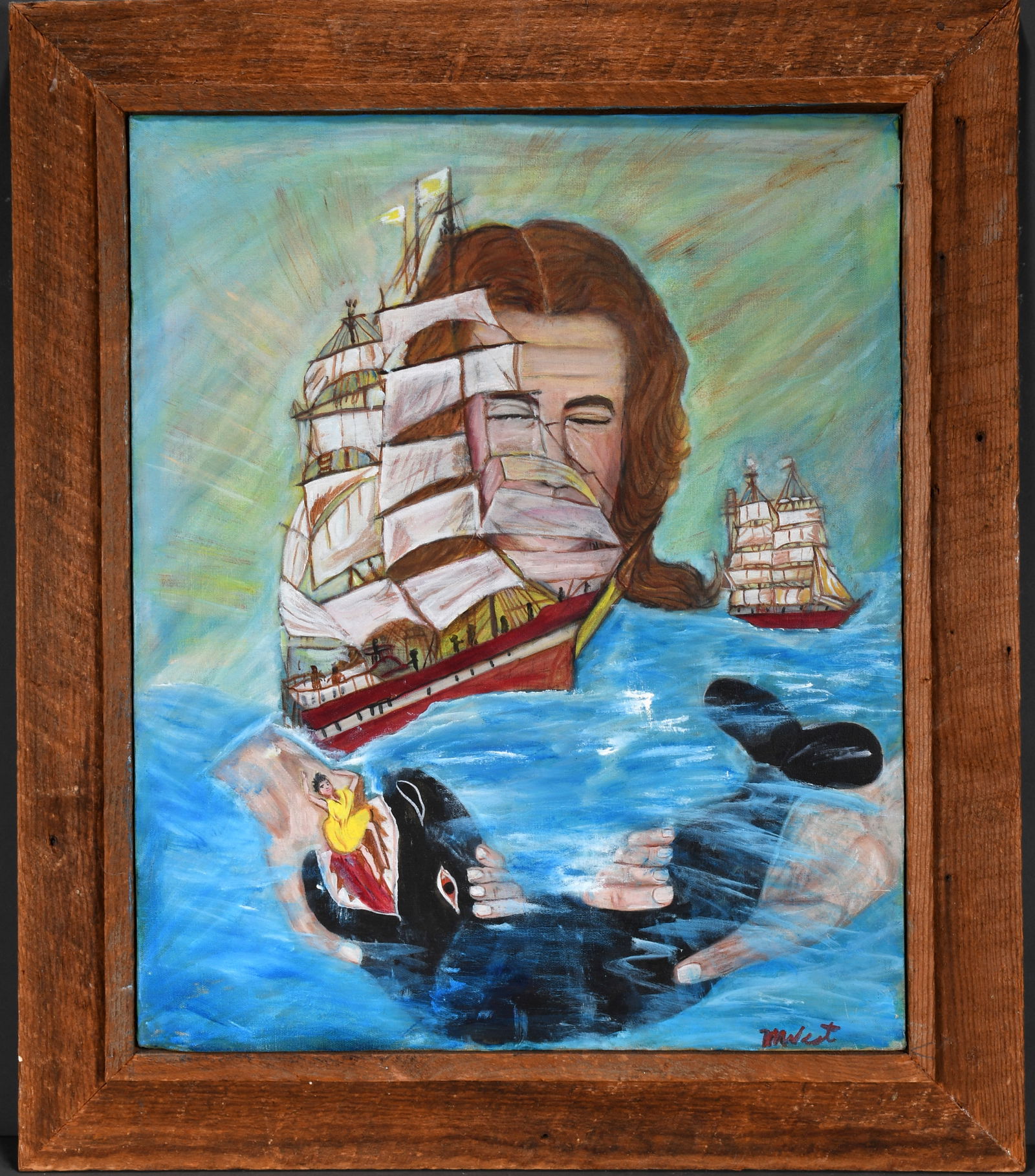 Myrtice West. Jonah and the Whale. (1 of 3)