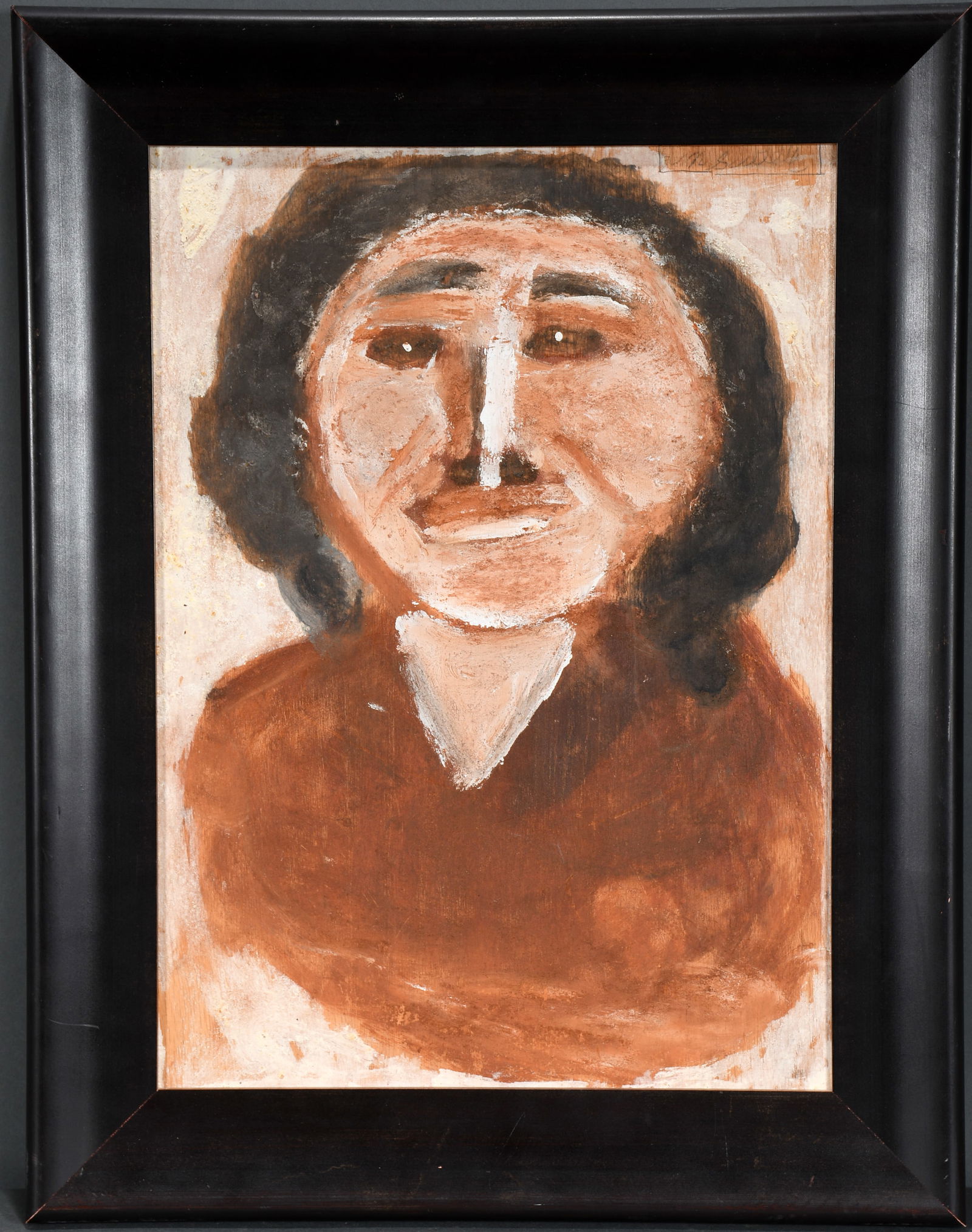 Jimmy Lee Sudduth. Lady Portrait. (1 of 2)