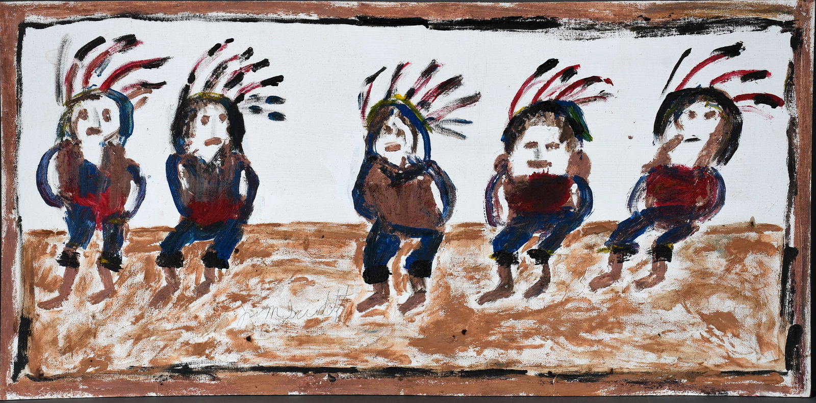 Jimmy Lee Sudduth. Five Little Indians. (1 of 3)