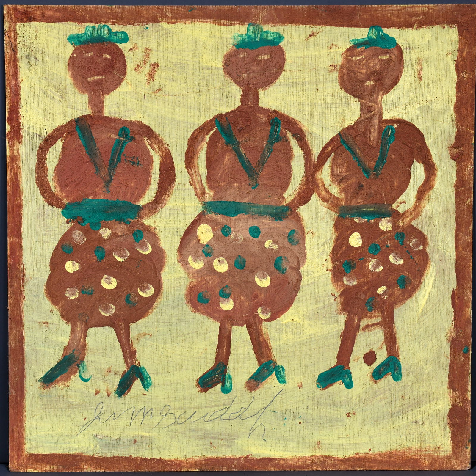 Jimmy Lee Sudduth. Triplets. (1 of 2)