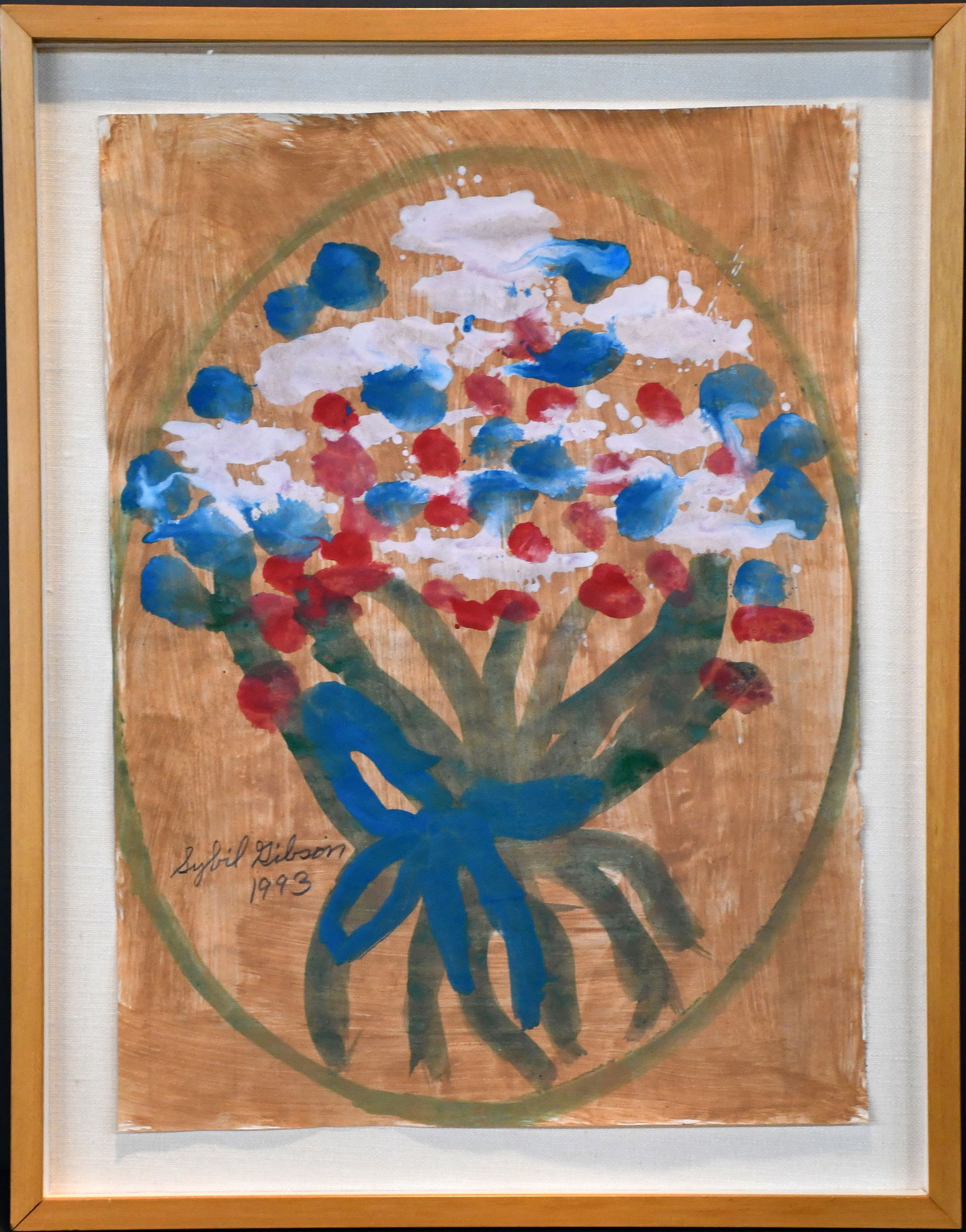 Sybil Gibson. Bouquet of Flowers. (1 of 2)