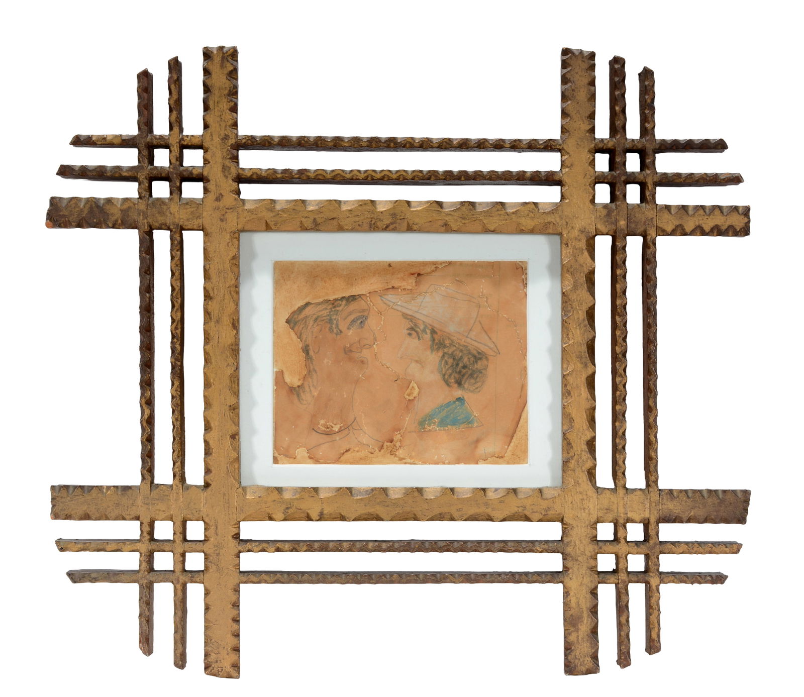 Jesse Aaron. Cowboy and Indian. (1 of 3)