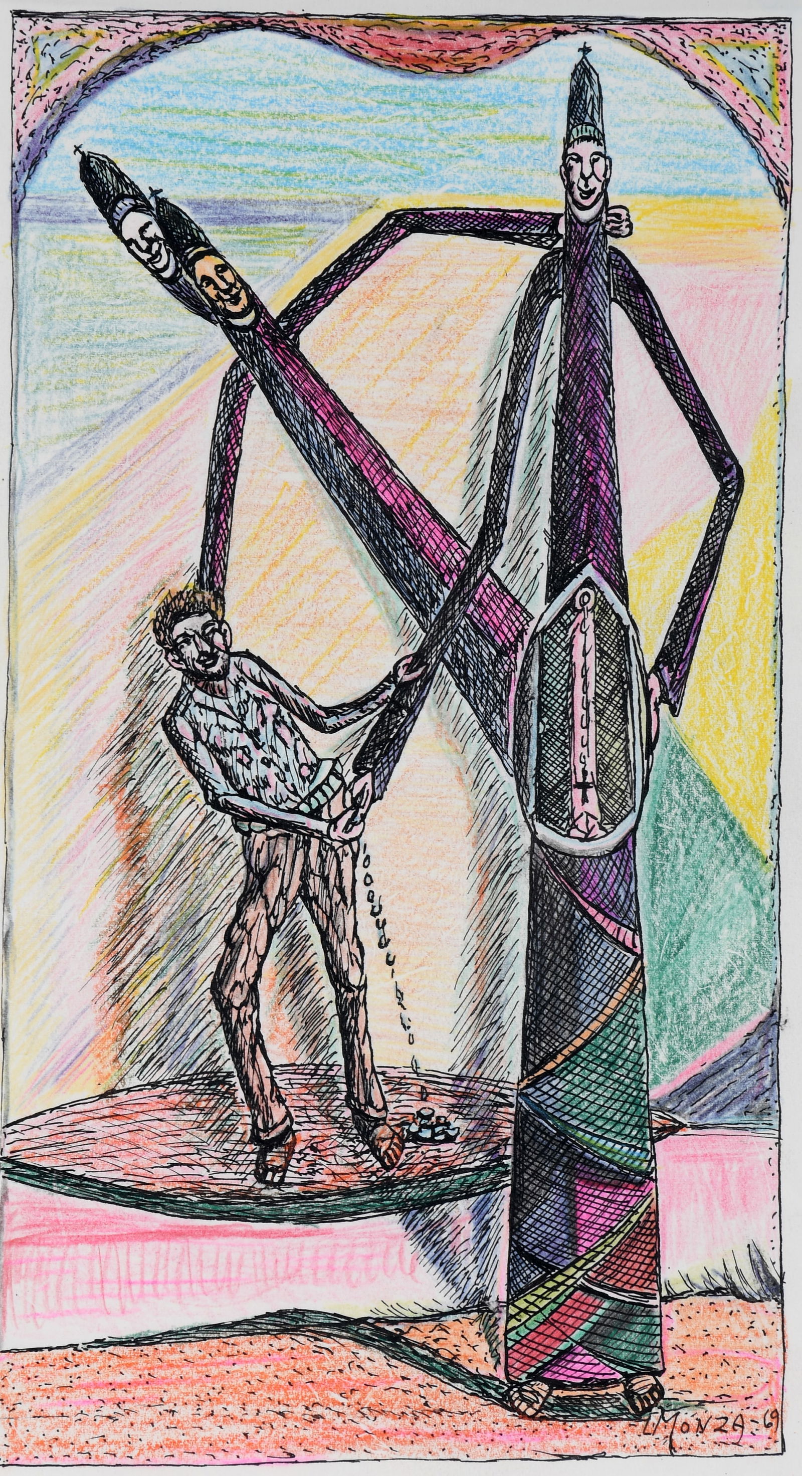 Louis Monza. Forced Tithing. (1 of 3)