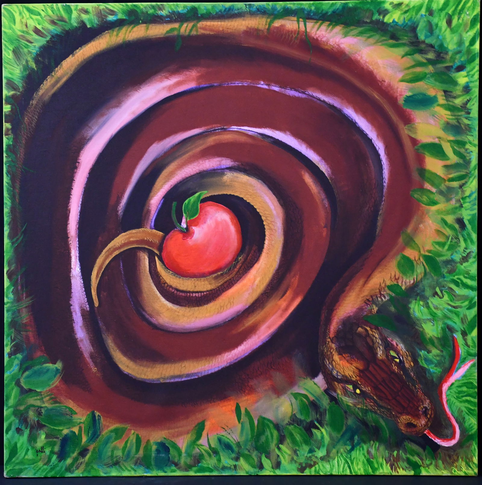 Turtel Onli. Serpent and the Apple. (1 of 4)