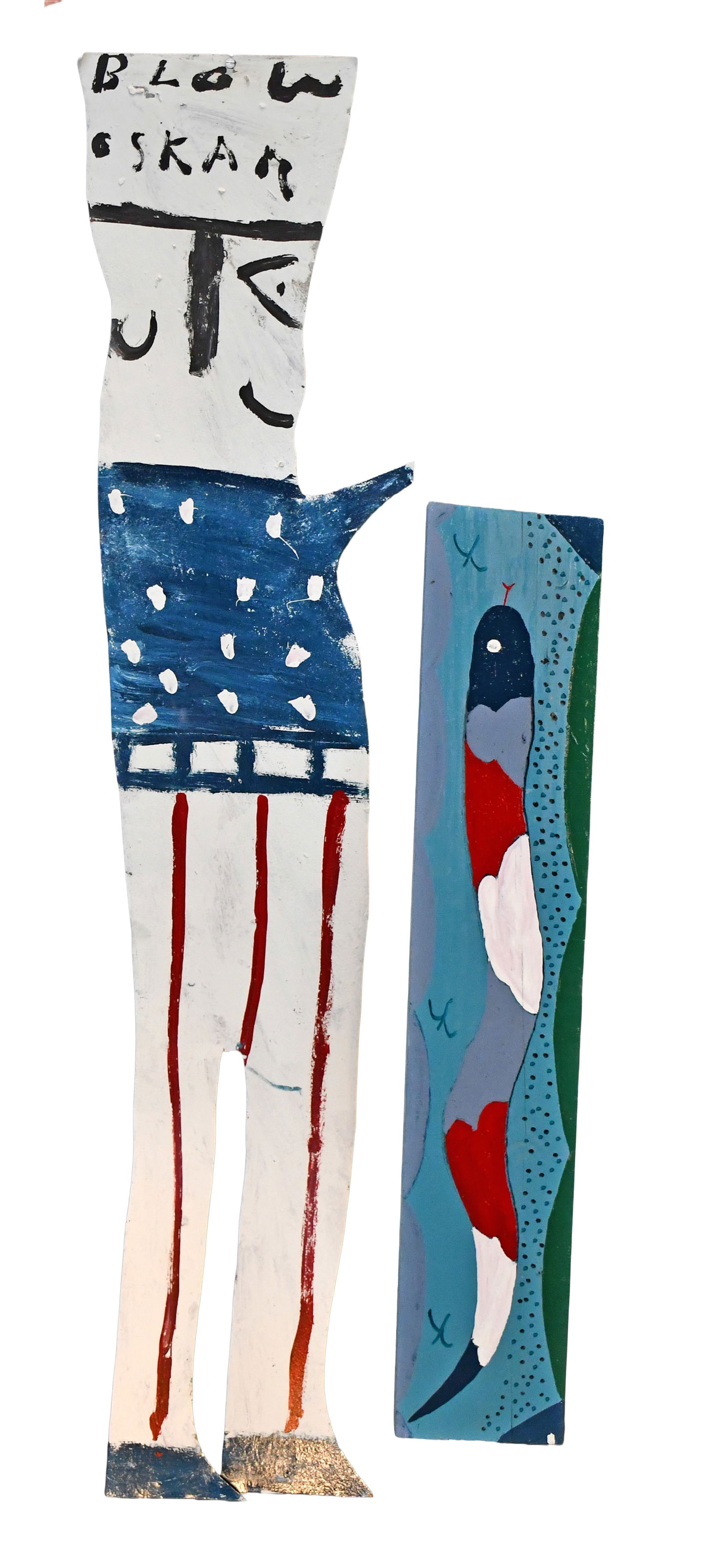 R.A. Miller. Blow Oskar and Snake. (1 of 2)