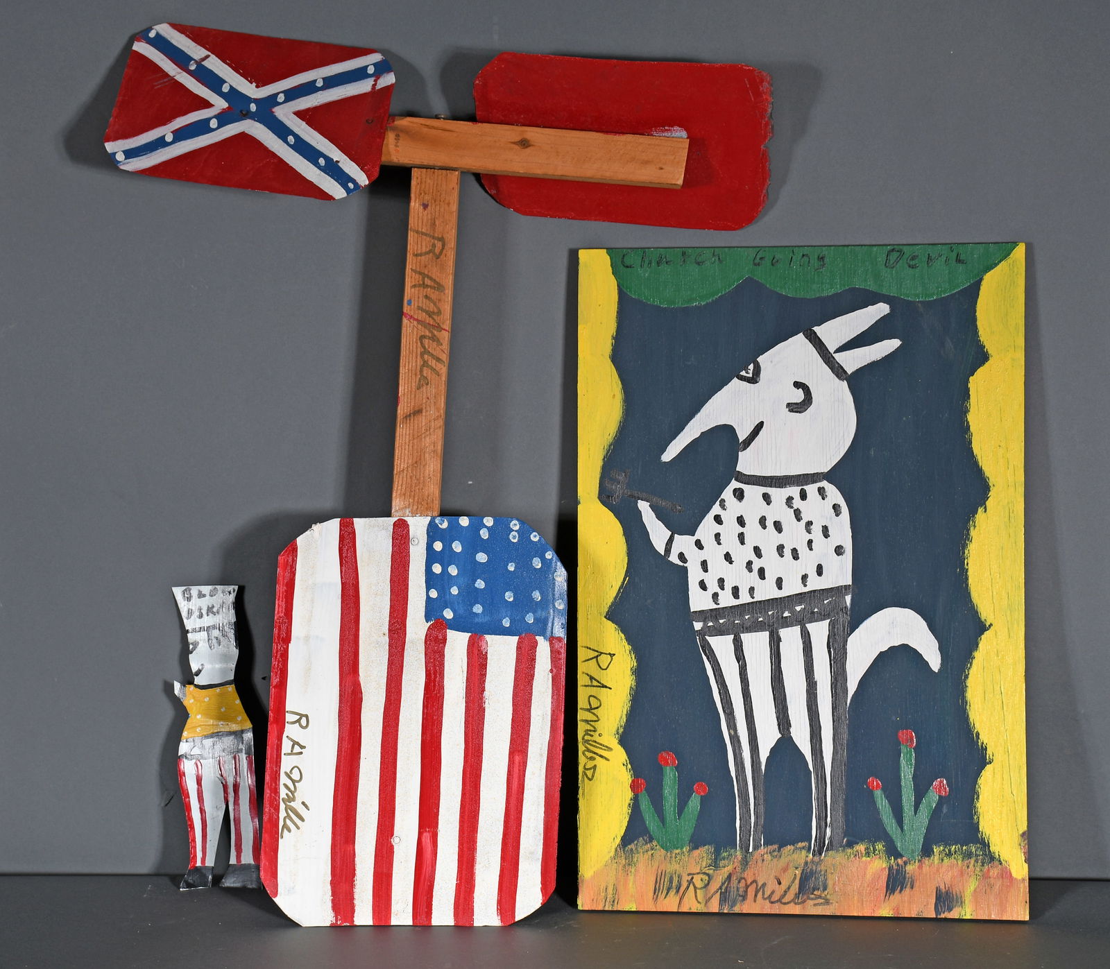 R.A. Miller. Group of Three Works. (1 of 1)