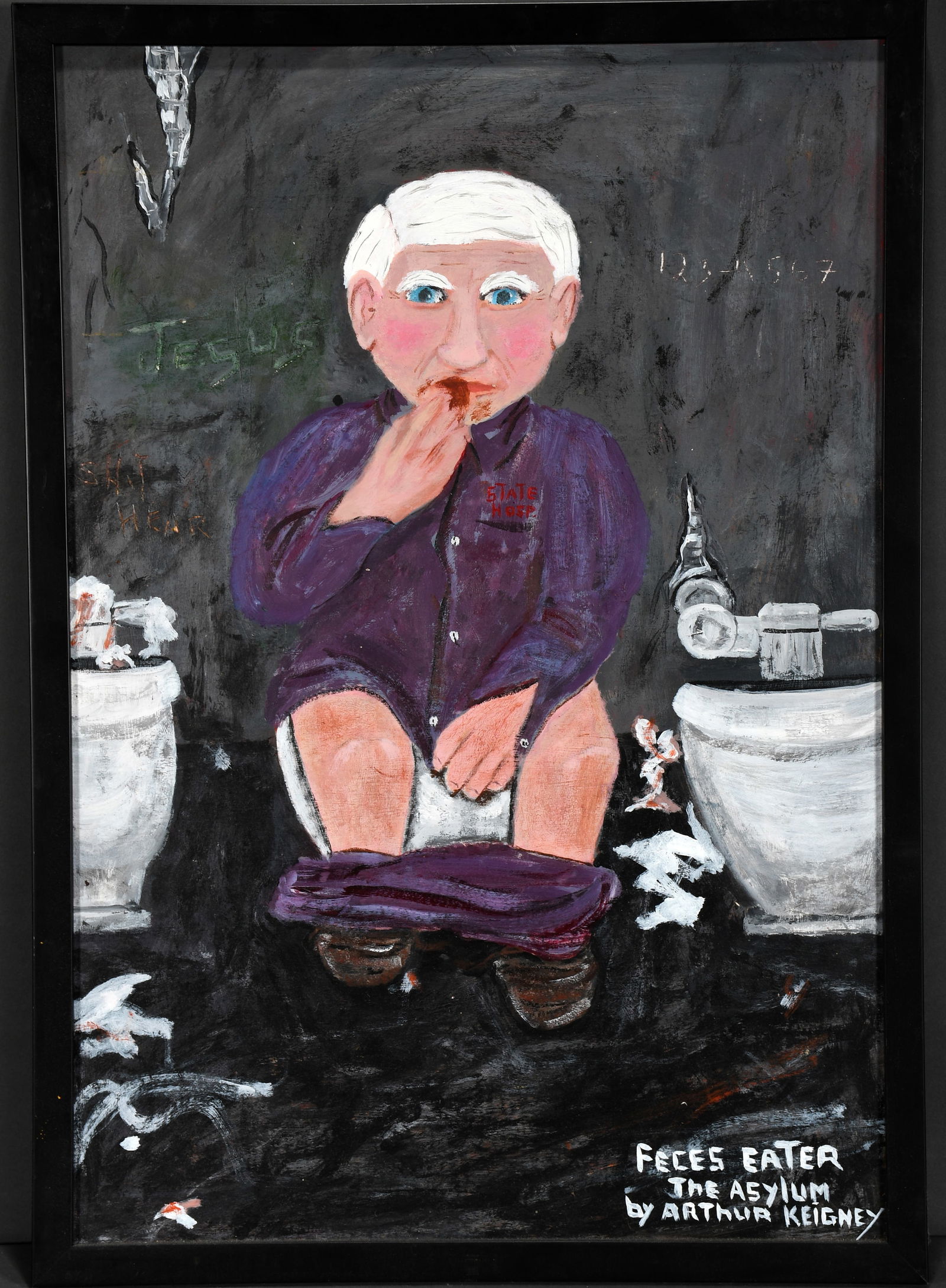 Arthur Keigney. Feces Eater. (1 of 2)