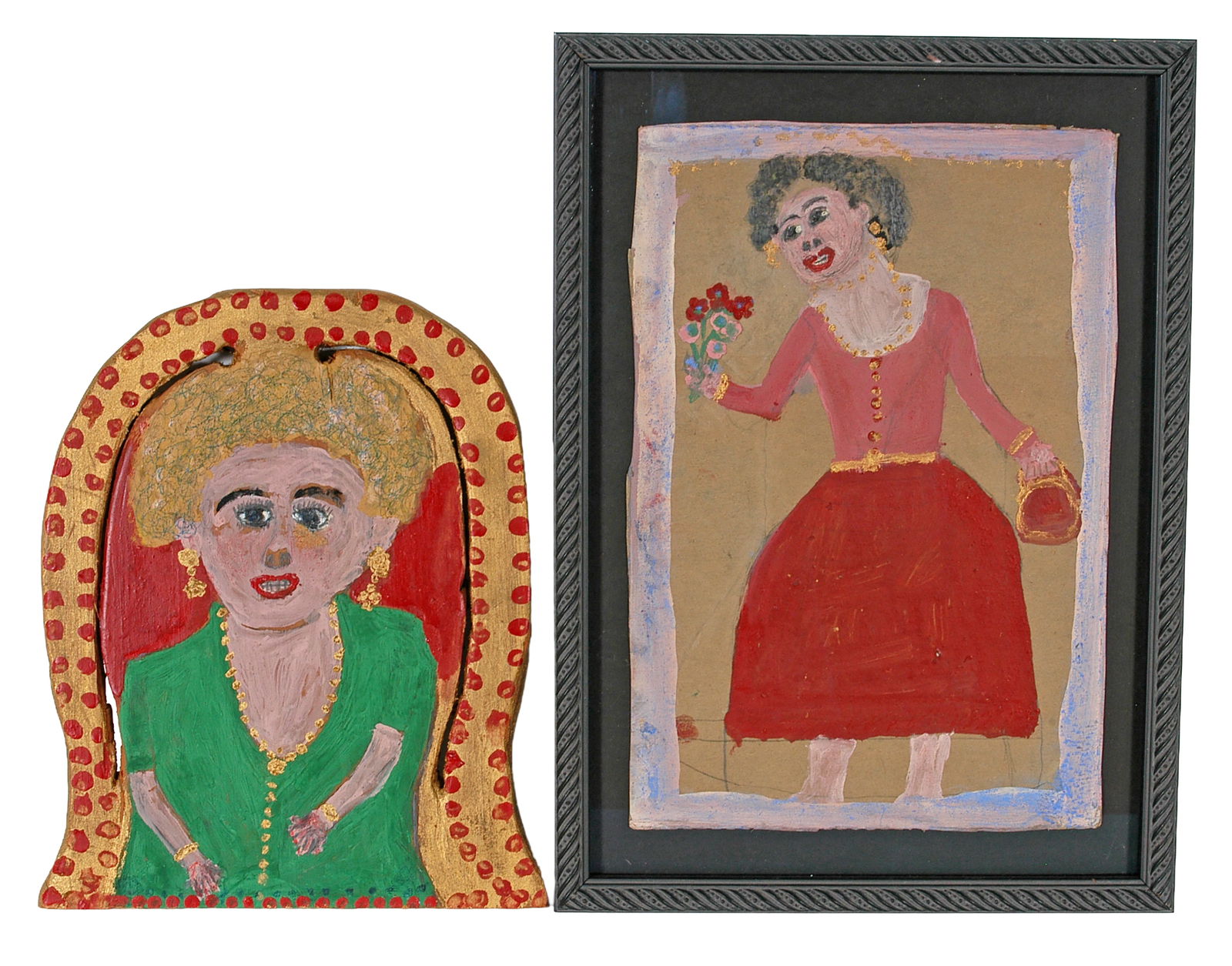 Pair of Female Portraits. (1 of 2)