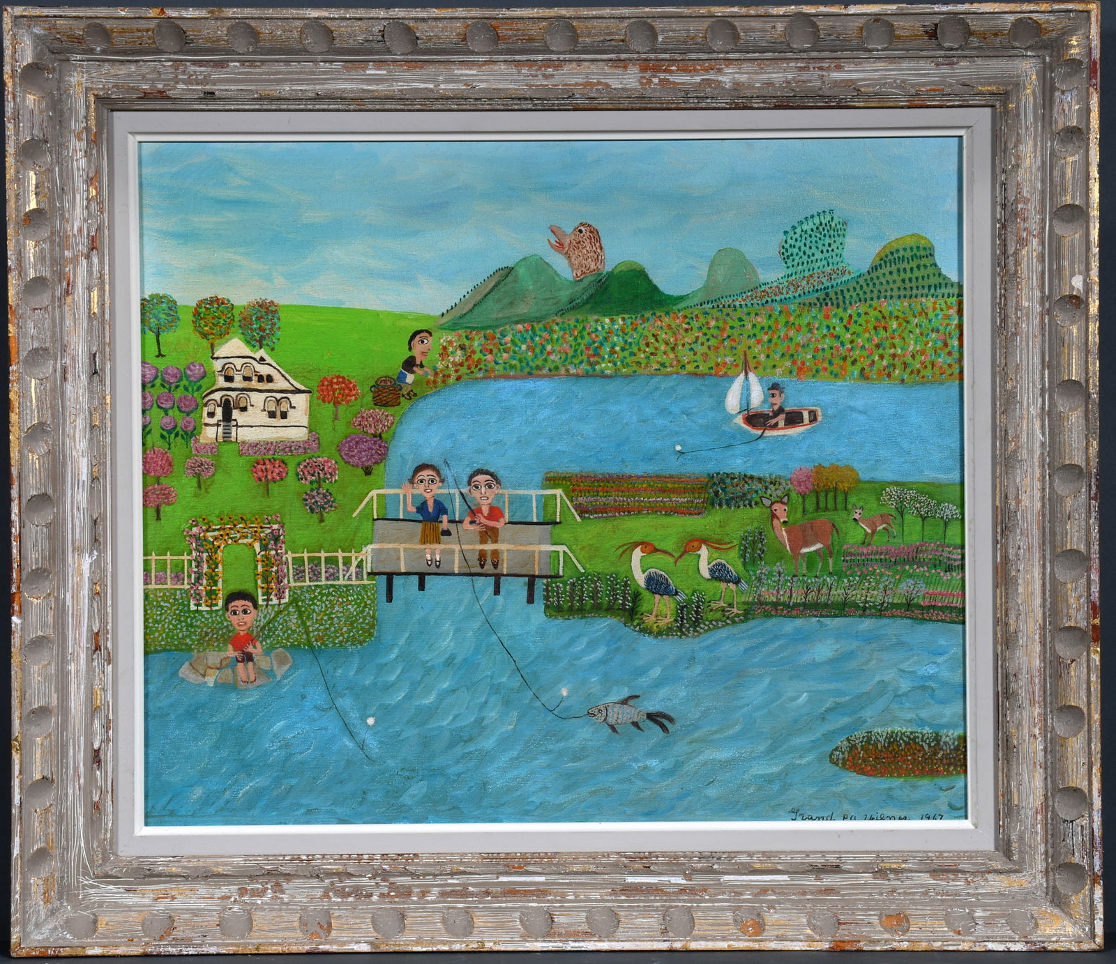 Grand Pa Wiener. Fishing. (1 of 7)