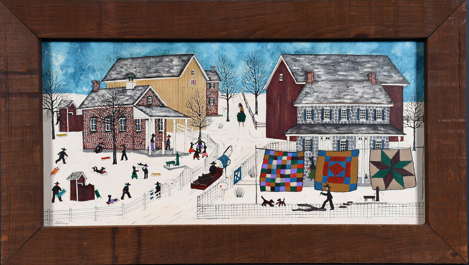 Dolores Hackenberger. Snow Day. (1 of 4)