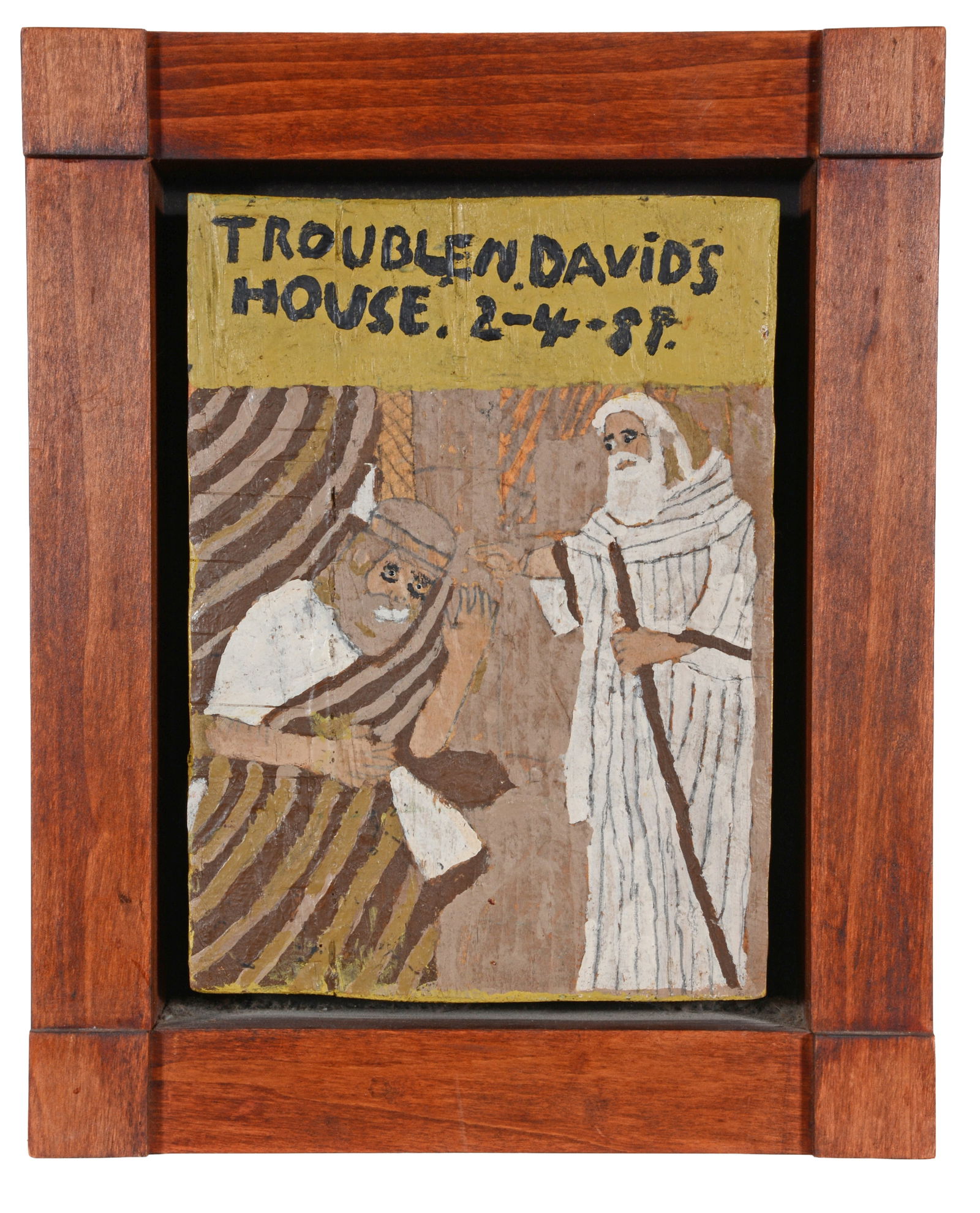 Trouble In David's House. (1 of 2)