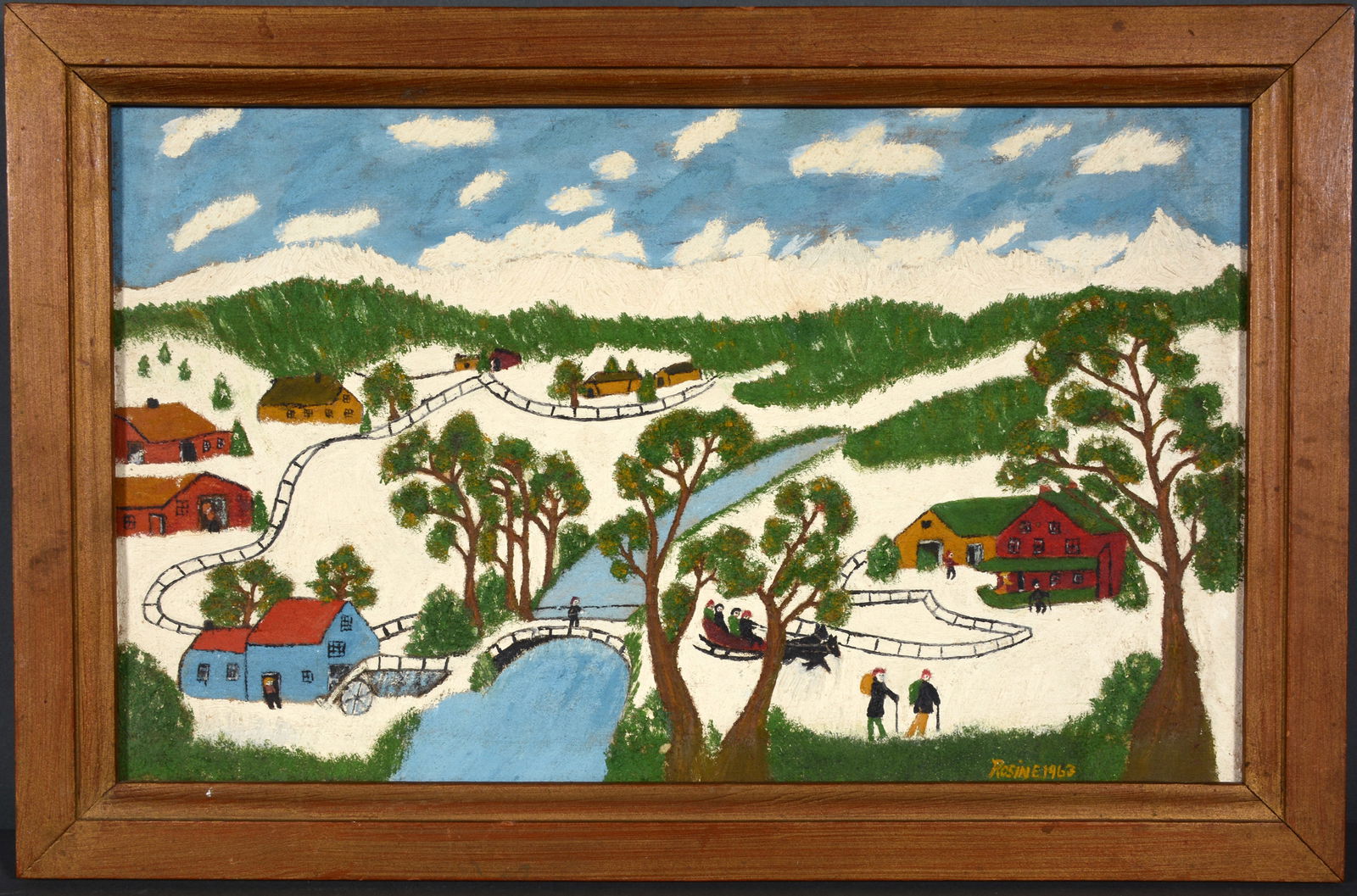 Rosine. Winter Scene. (1 of 3)
