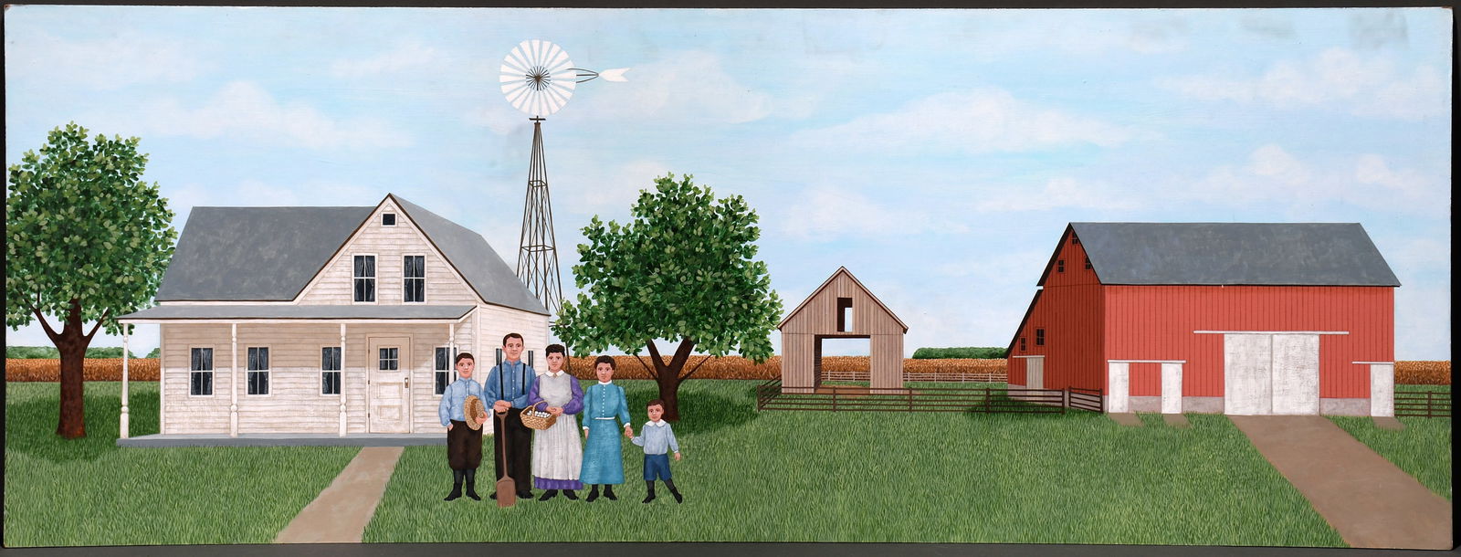 Joan Landis. Old Time Family Portrait. (1 of 1)