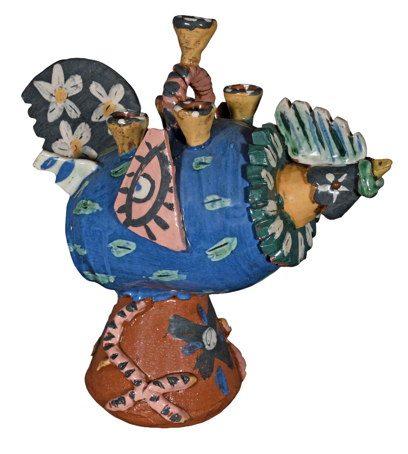 Carl Block. Rooster Candelabra. (1 of 5)