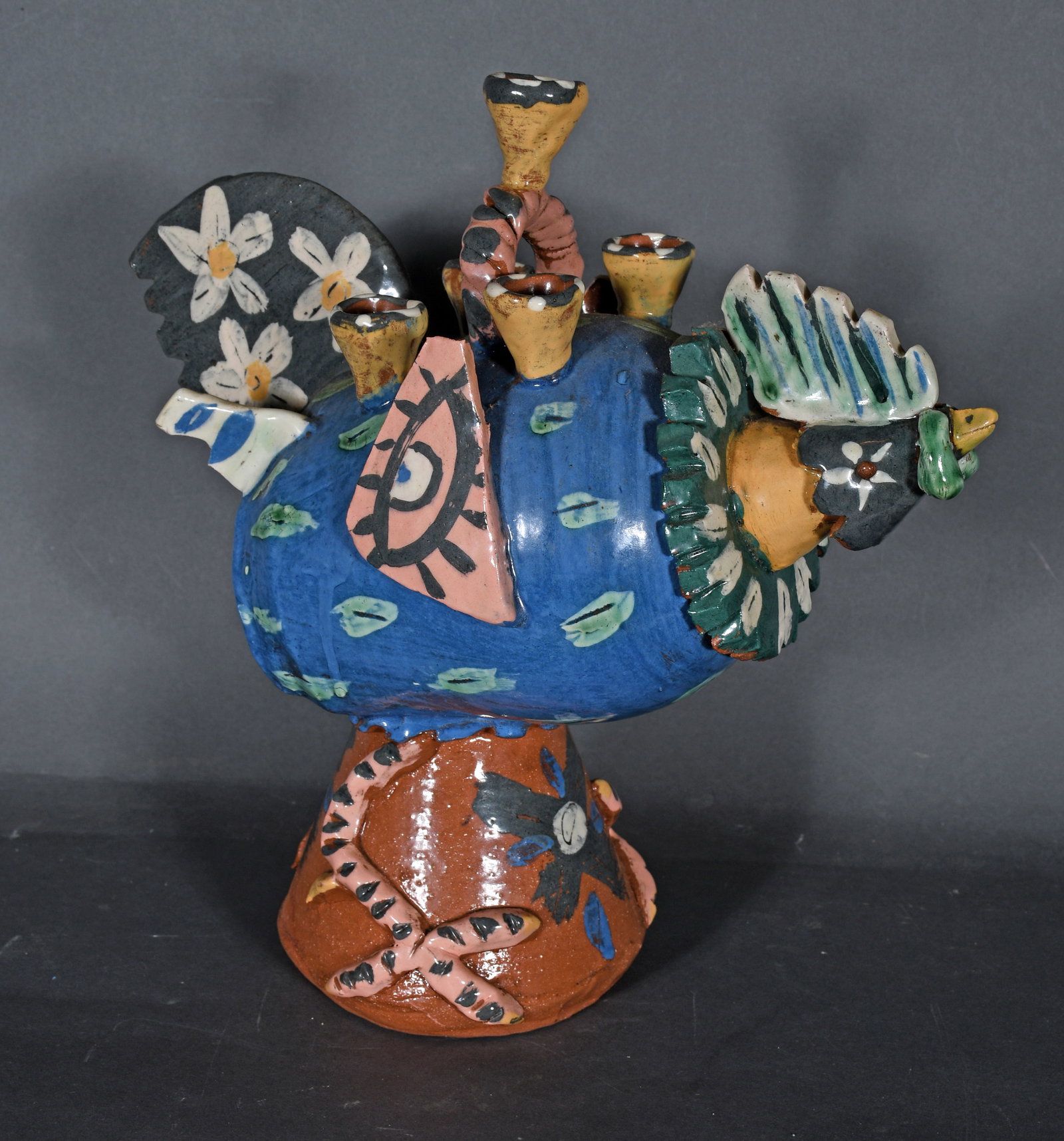 Carl Block. Rooster Candelabra. - 3
