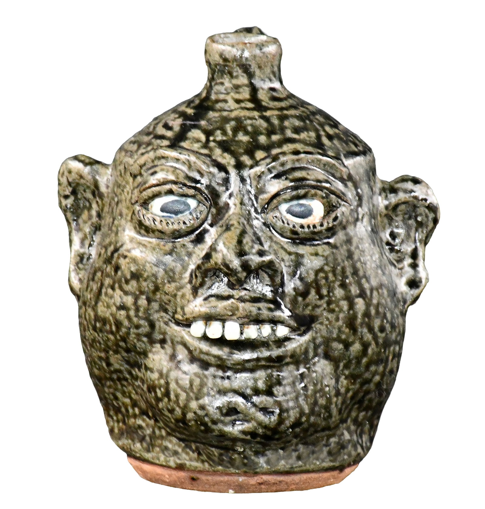 Lanier Meaders. Demur Face Jug. (1 of 6)