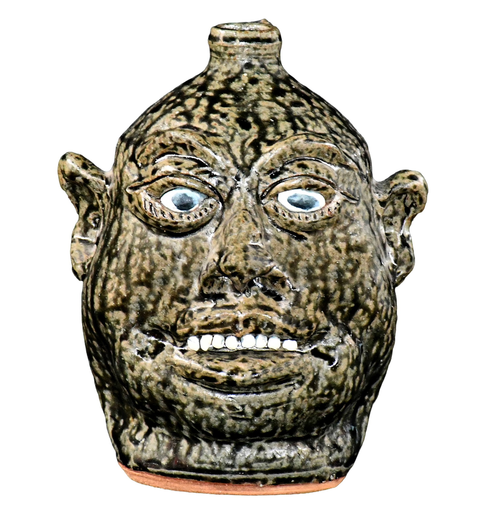 Lanier Meaders. Handsome Face Jug. (1 of 6)