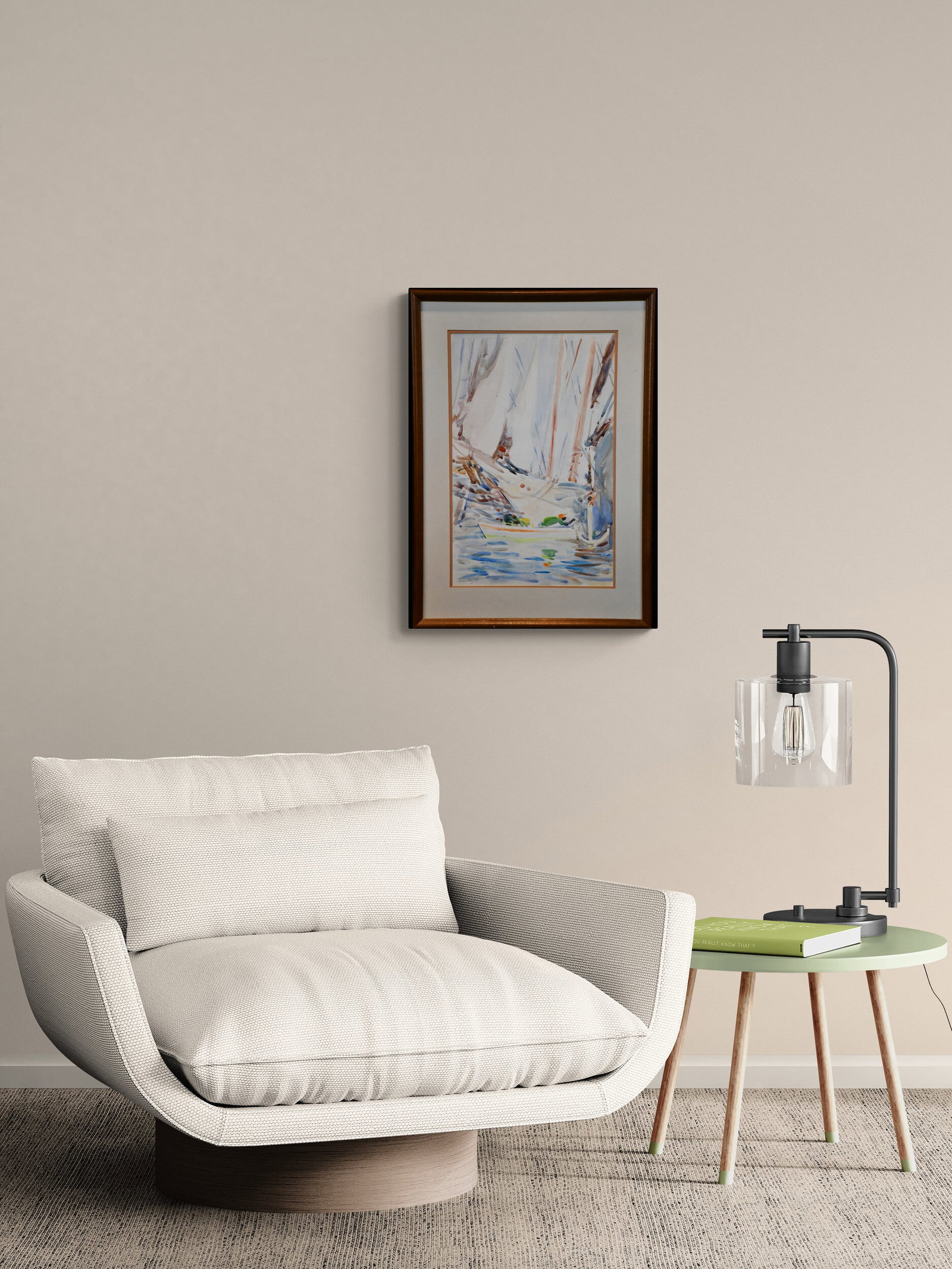 John Lapsley. White Sails. - 2