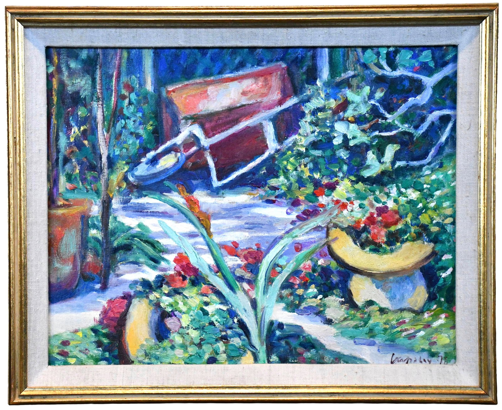 John Lapsley . Red Wheelbarrow. - 3