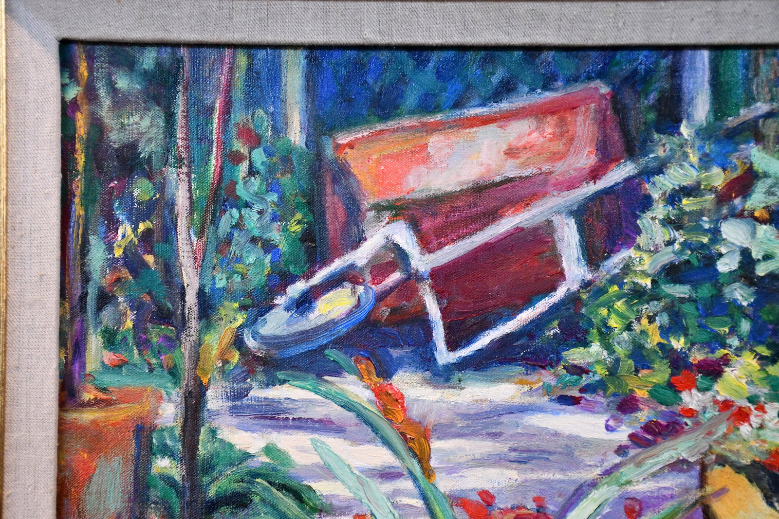 John Lapsley . Red Wheelbarrow. - 6
