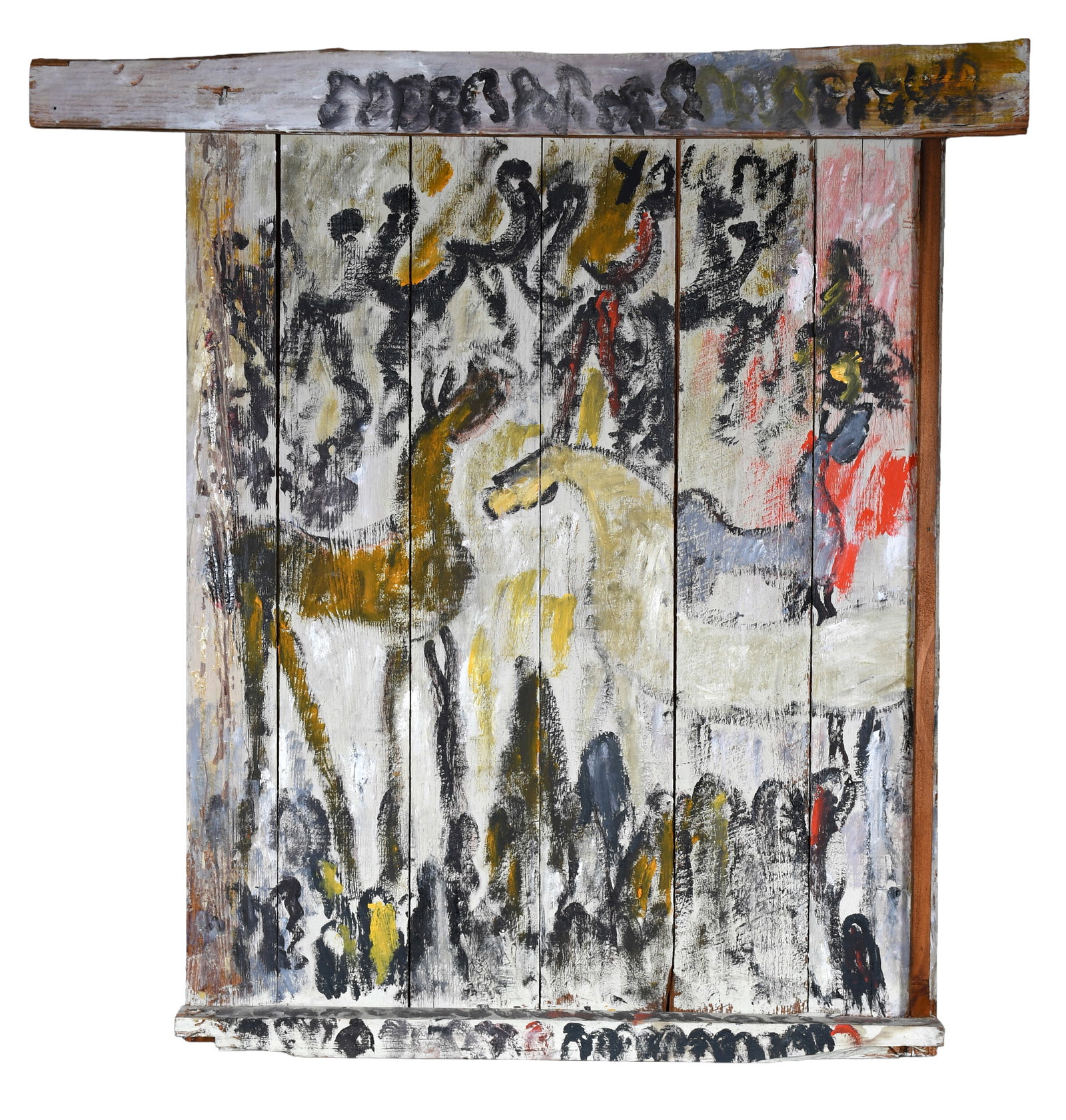 Purvis Young. Horses to the People. (1 of 5)