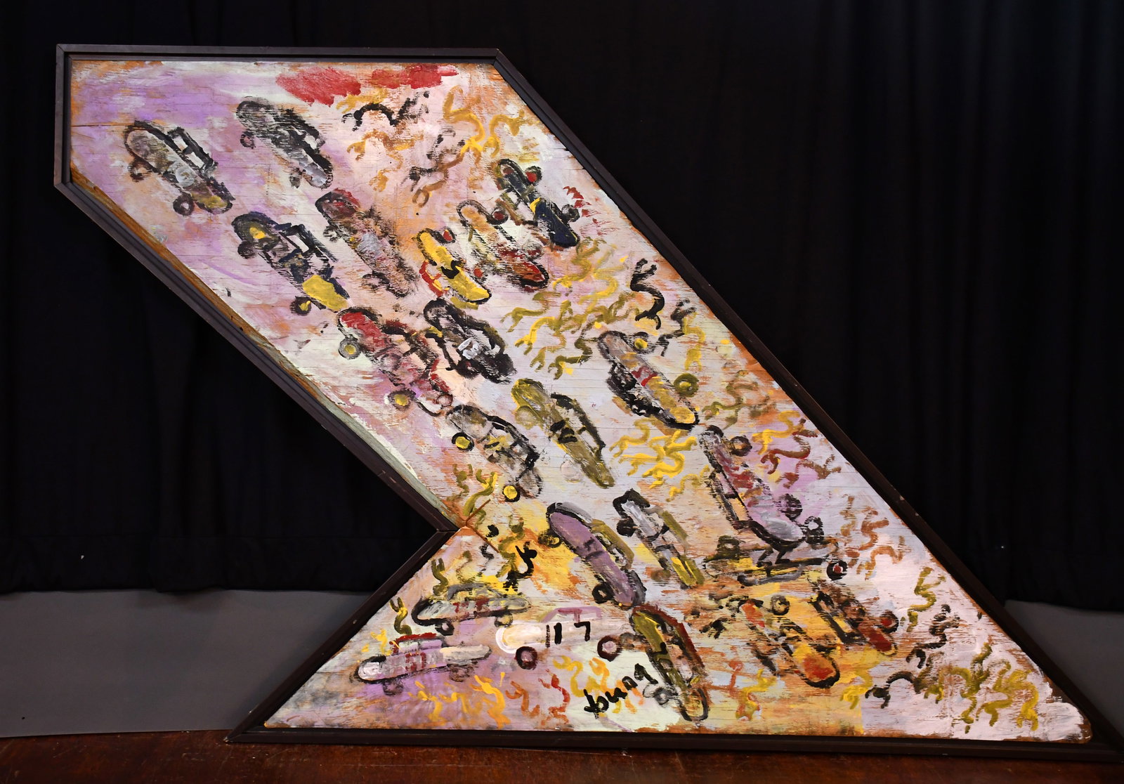 Purvis Young. Demolition Derby. - 3