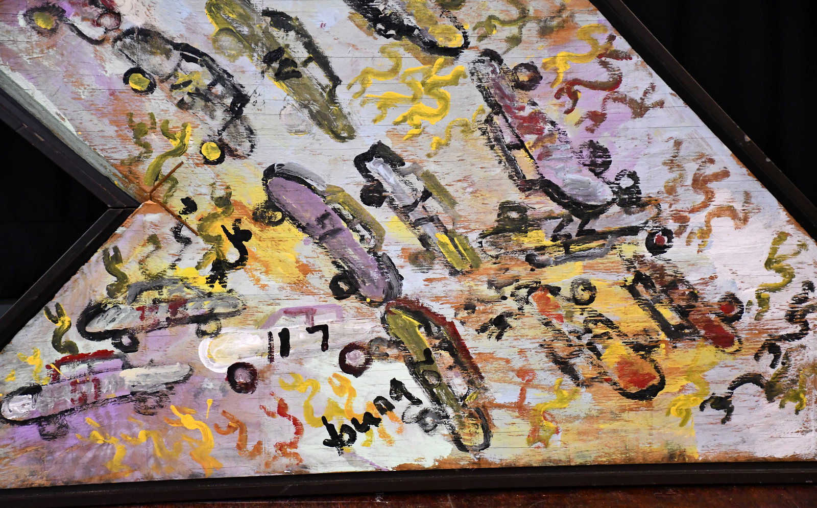 Purvis Young. Demolition Derby. - 4