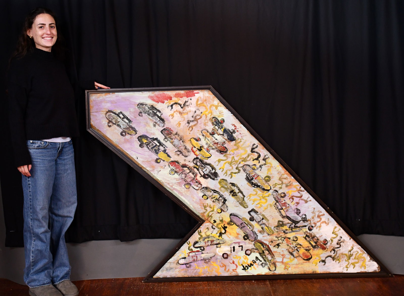 Purvis Young. Demolition Derby. - 7