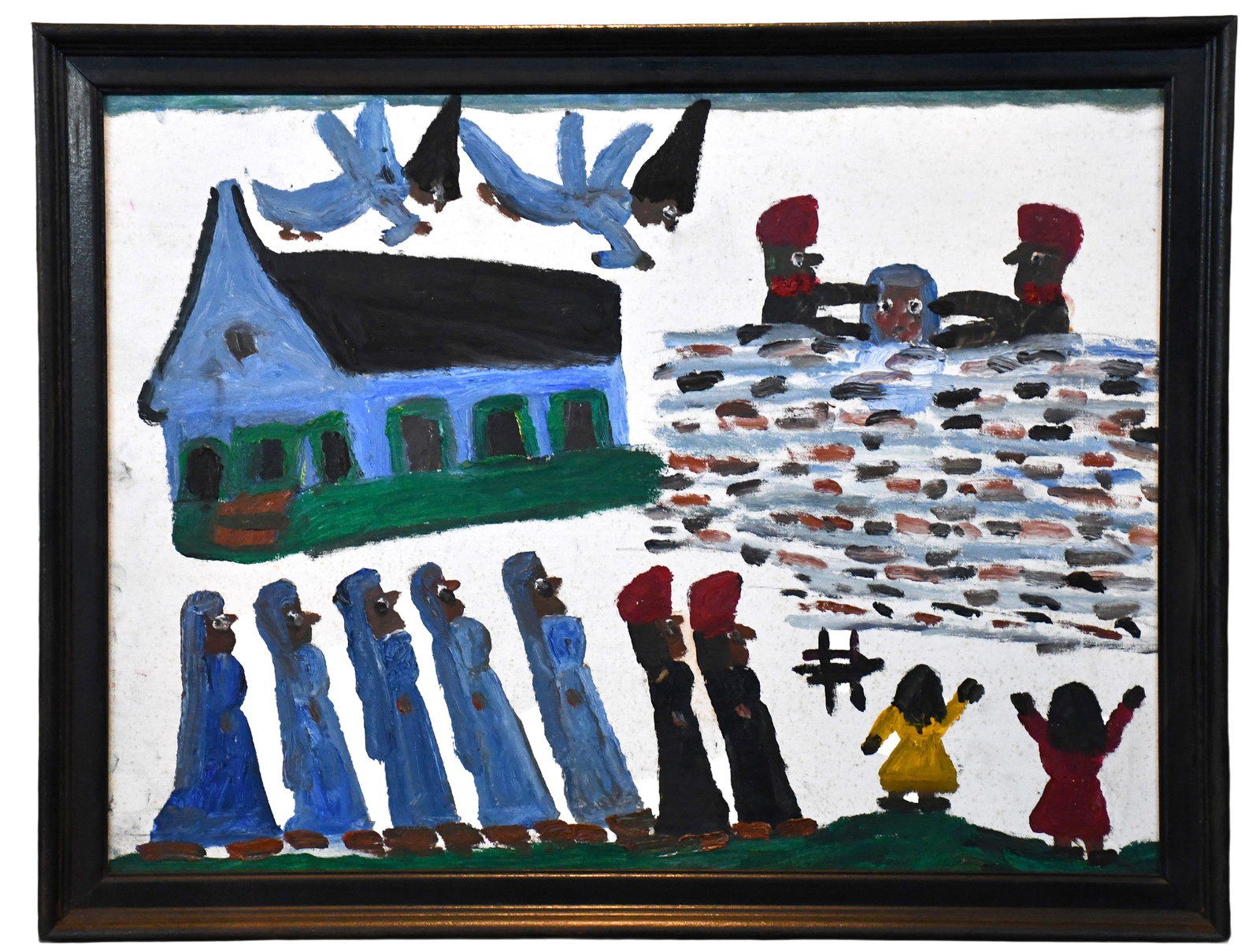 Clementine Hunter. The Baptism. (1 of 11)