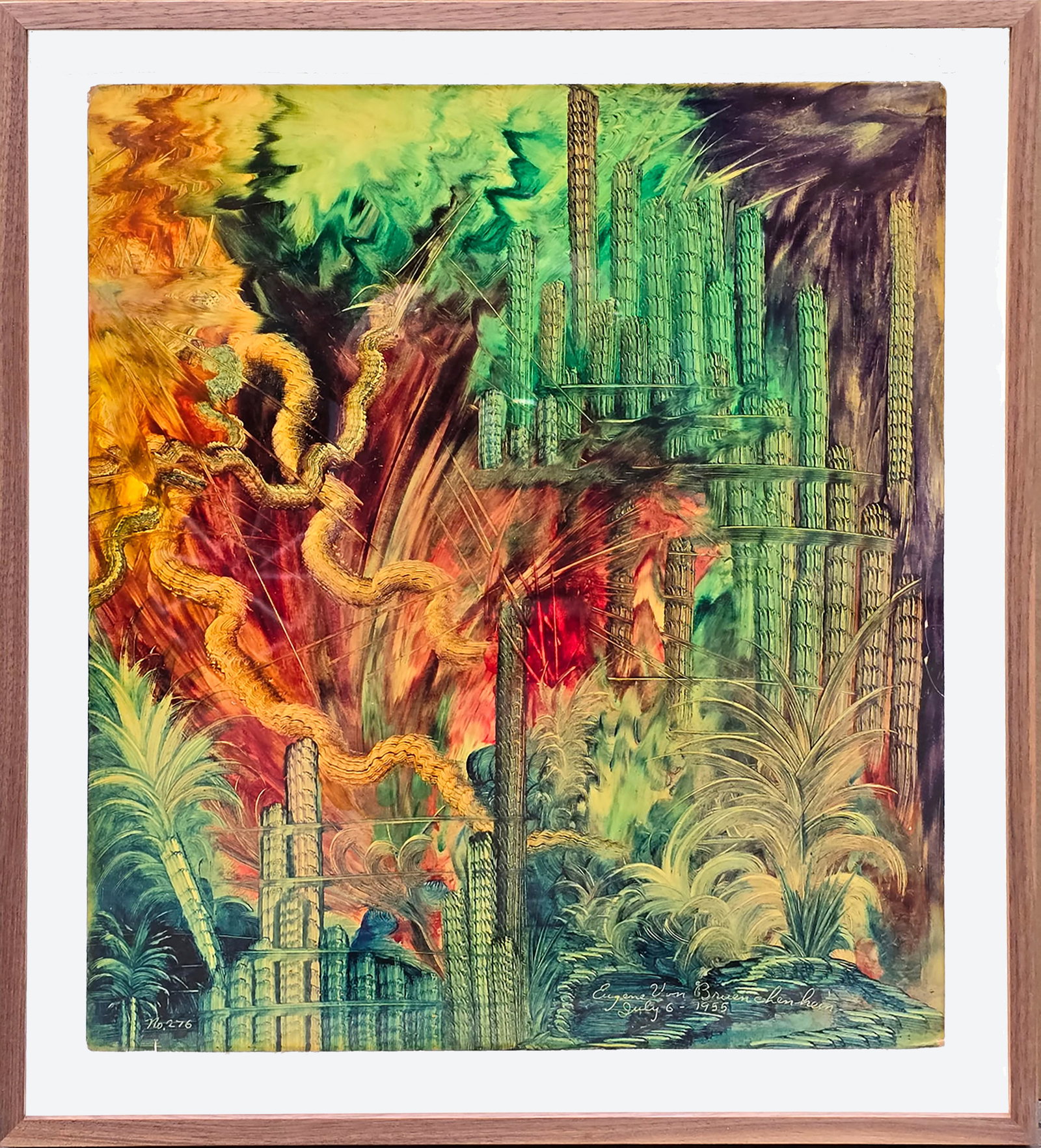 Eugene Von Bruenchenhein. Untitled, No. 276. (1 of 18)