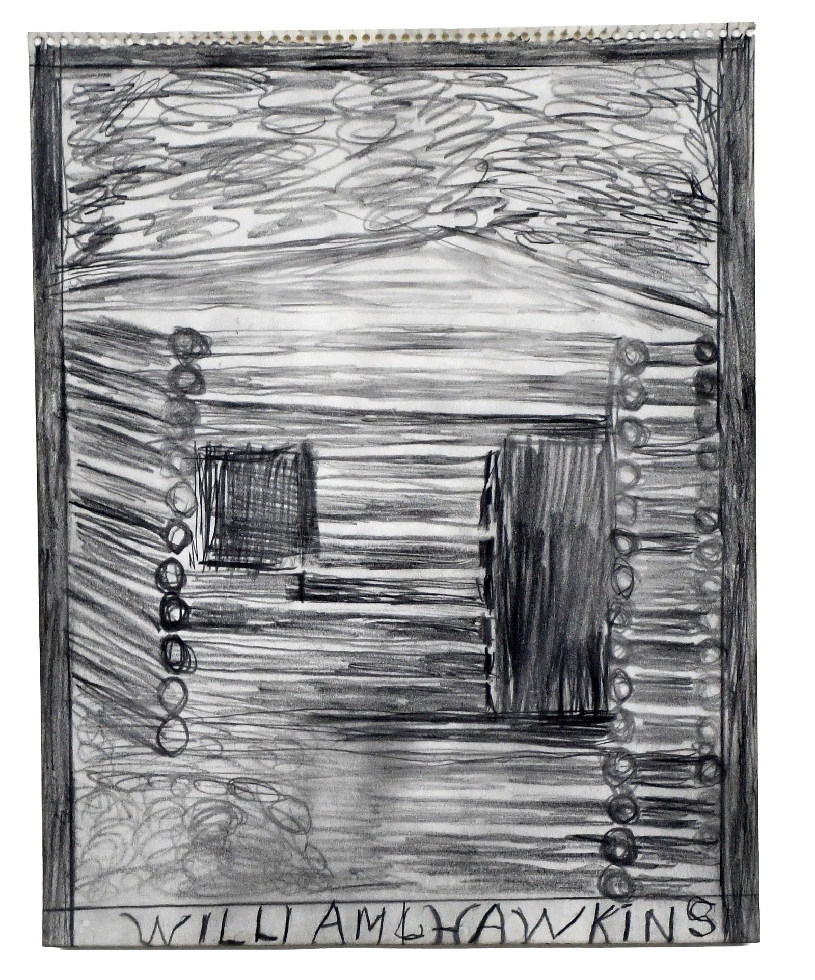 William Hawkins. Log Cabin. (1 of 6)