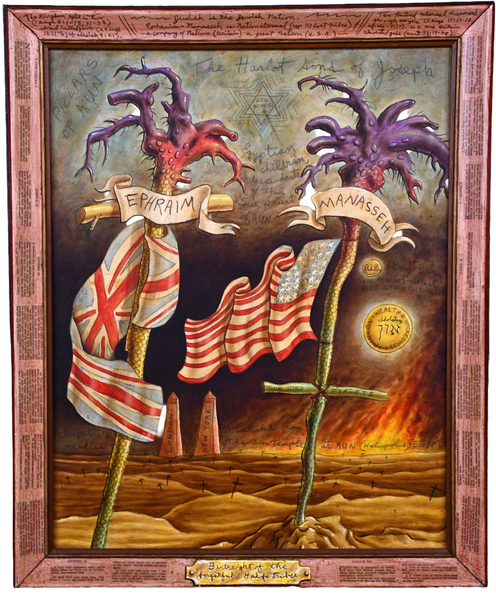 Norbert Kox. Ephraim and Manasseh. (1 of 7)