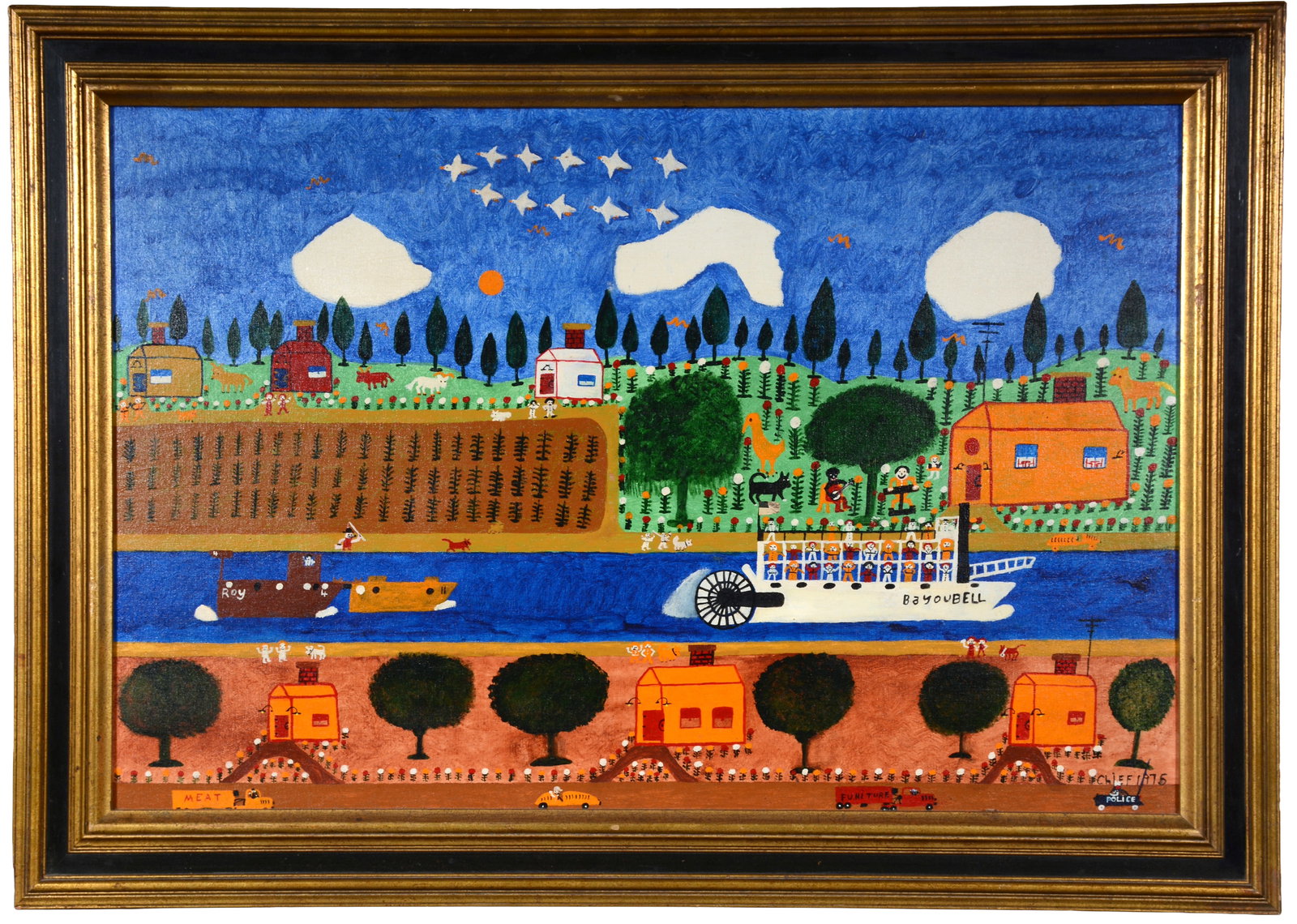 Chief Wiley. Three Day Wedding Trip Up the Mississippi. (1 of 11)