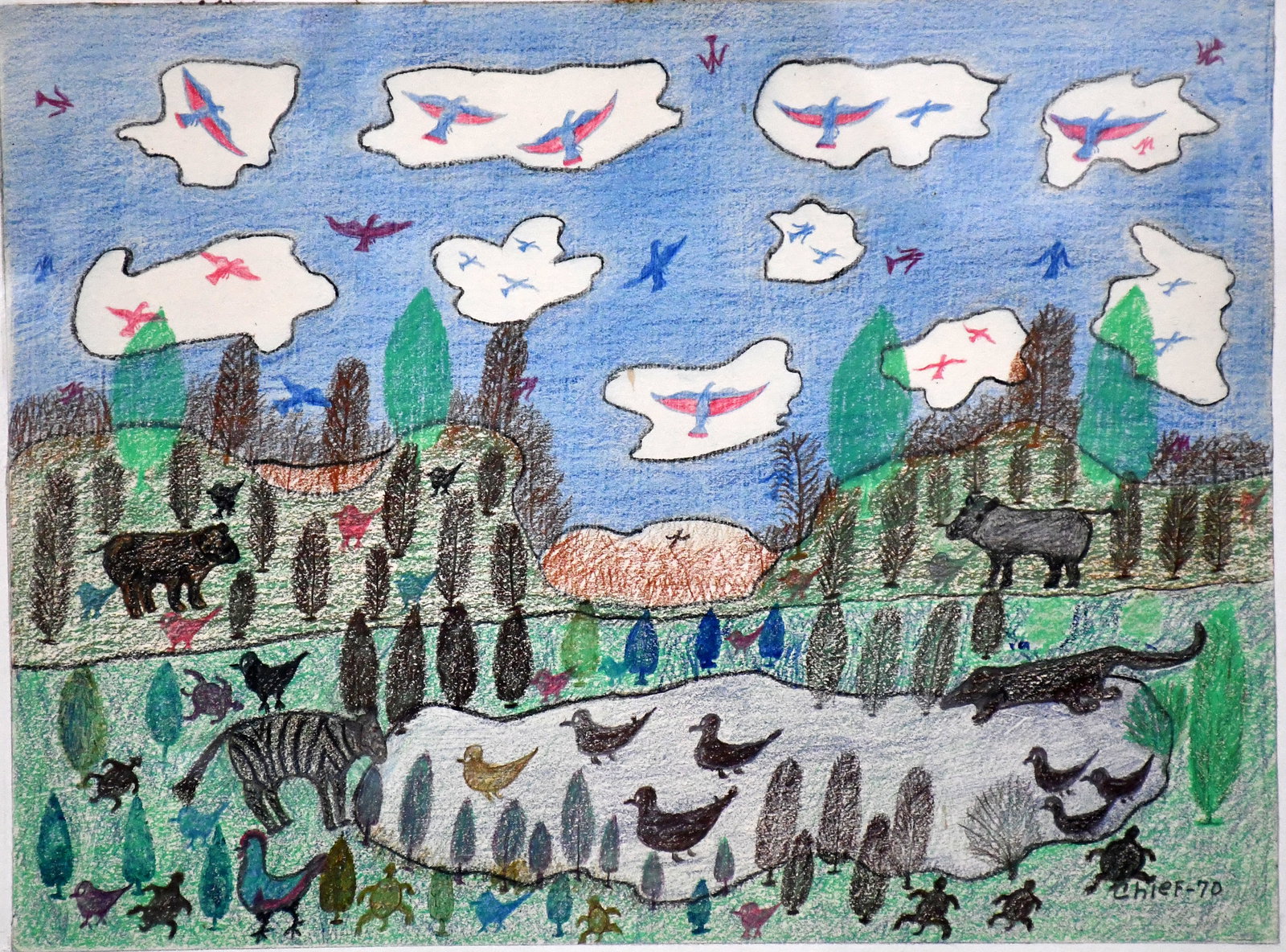 Chief Wiley. Turtle Pond.