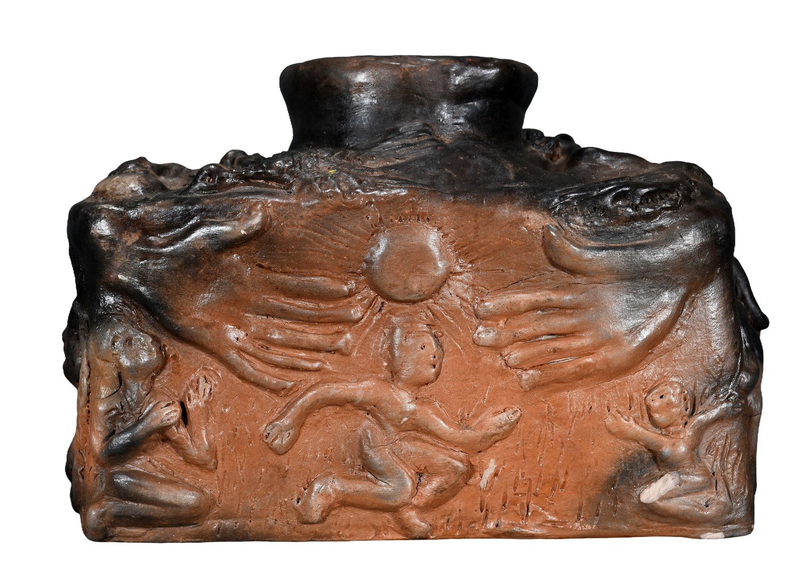 Georgia Blizzard. The Coming of Christ Clay Vessel. (1 of 10)