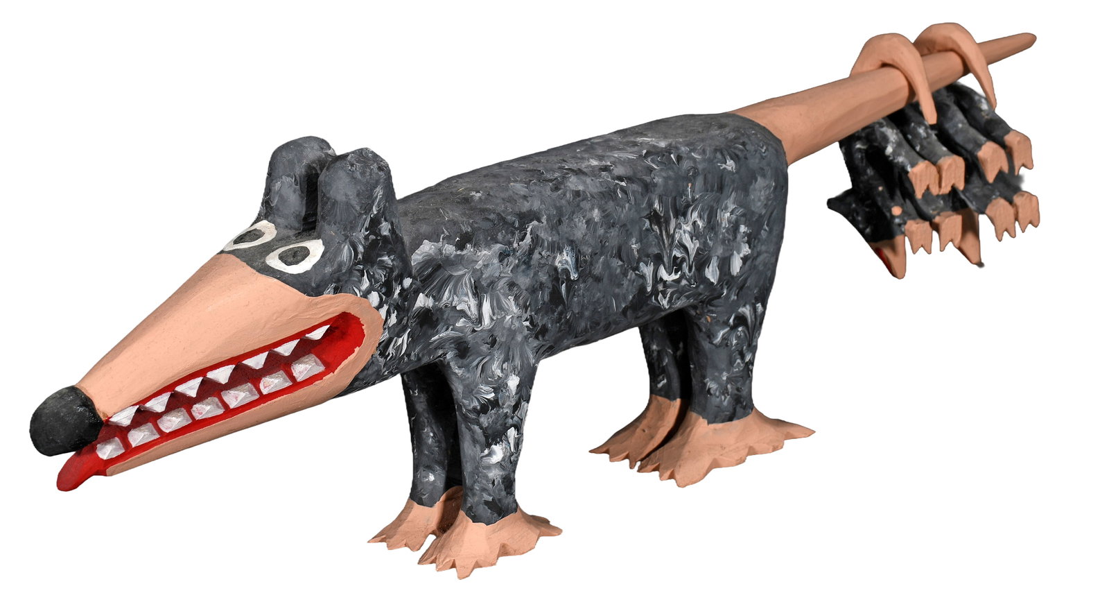 Minnie Adkins. Small Possum with Babies. (1 of 5)